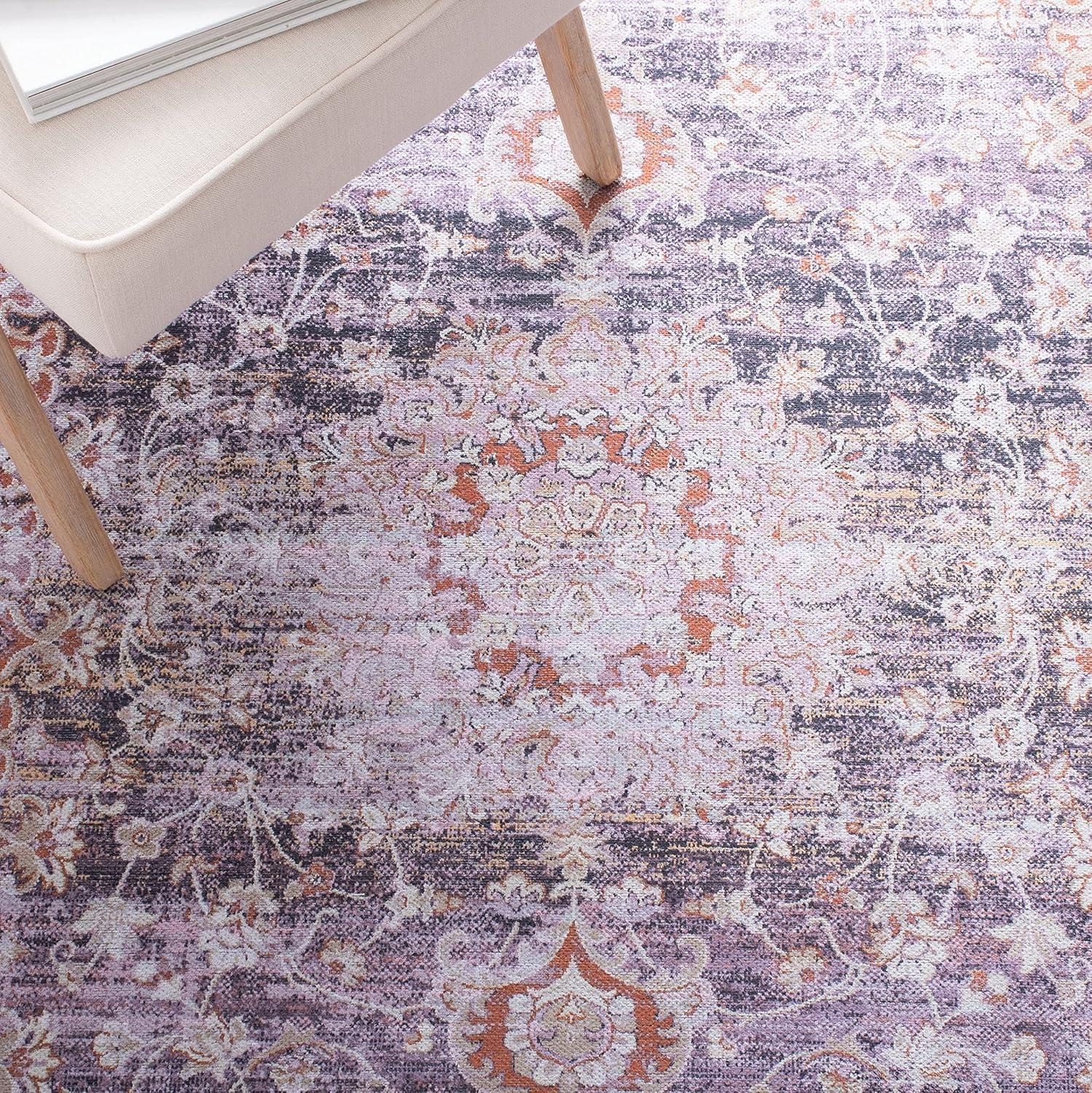 Bungalow Rose Hallel Performance Machine Washable Oriental Rug