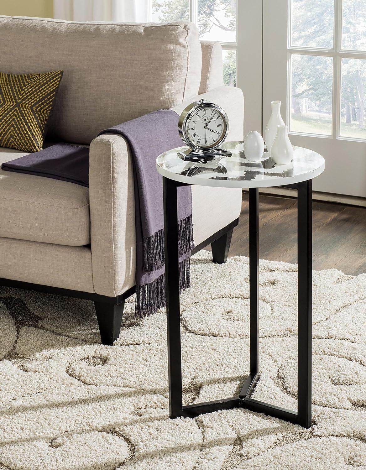 Zaira End Table - Blue/Green - Safavieh.