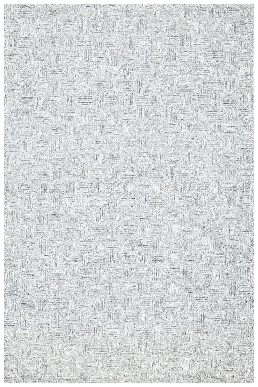 Micro-Loop MLP537 Hand Tufted Indoor Accent Rug - Light Grey/Ivory - 4'x6' - Safavieh
