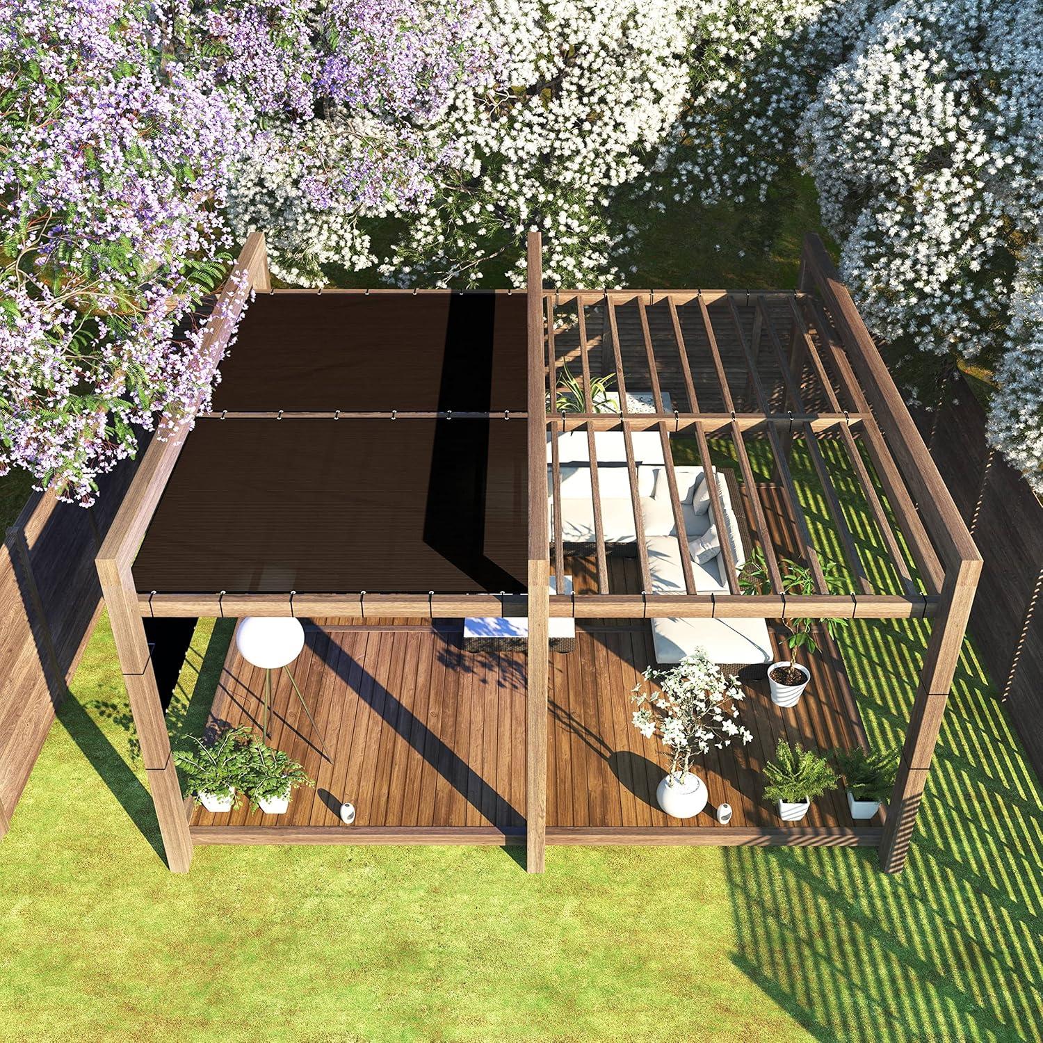 ColourTree Colour Tree Privacy Screen & Windscreen Fabric Cover – Durable Outdoor Fence Protection, UV-Resistant, Easy Installation