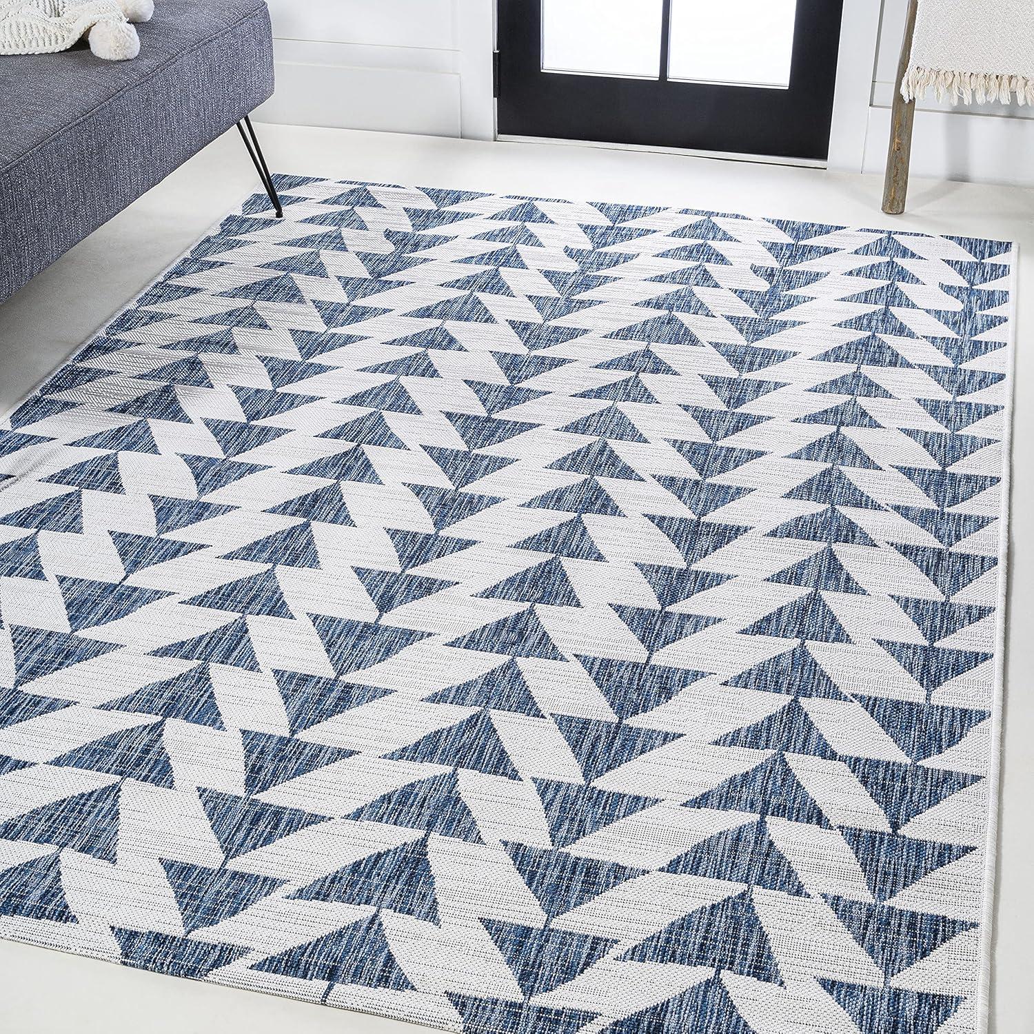 Andratx Modern  Geometric Indoor/Outdoor Area Rug - JONATHAN Y