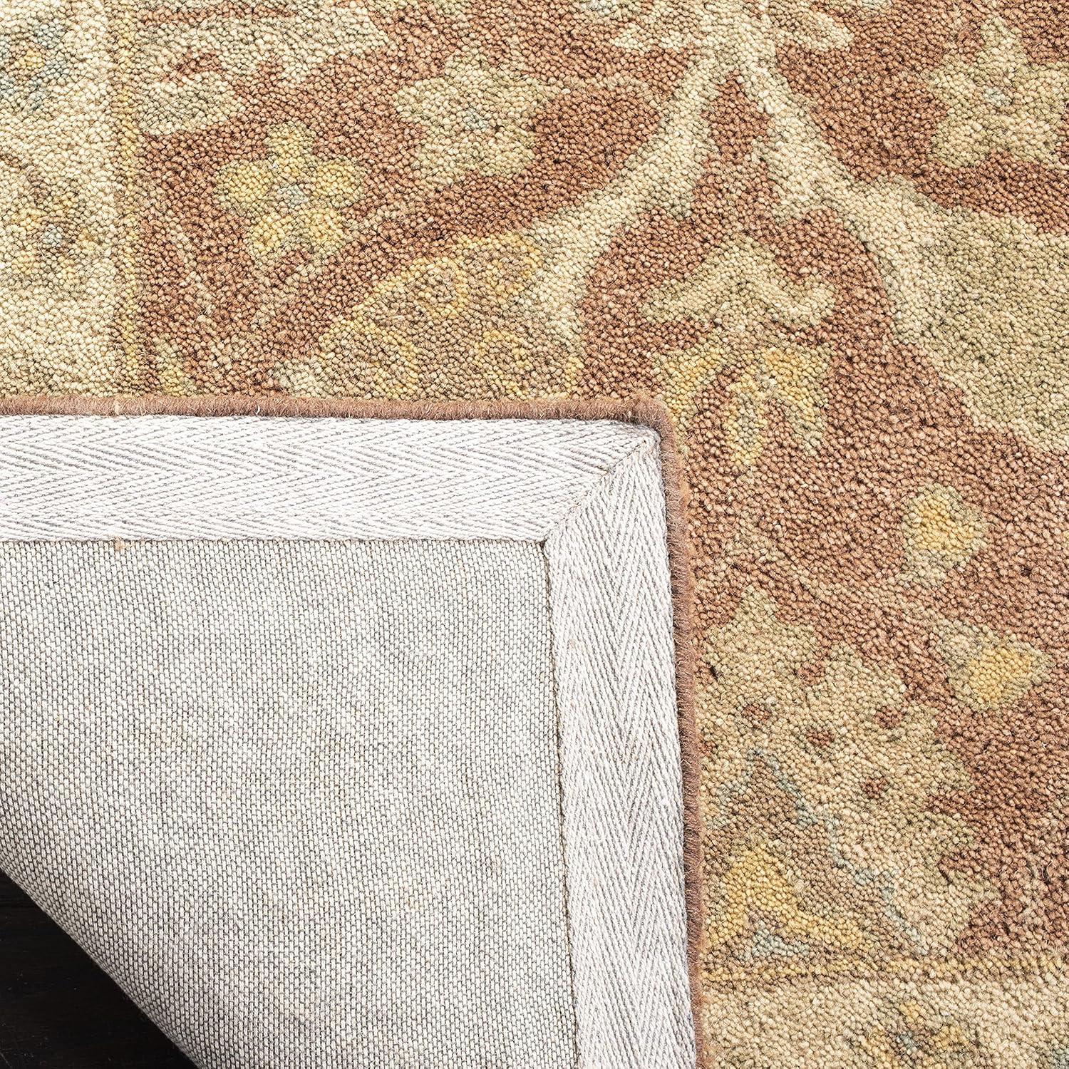 Antiquity AT315 Hand Tufted Accent Rug - Brown/Taupe - 2'x3' - Safavieh.