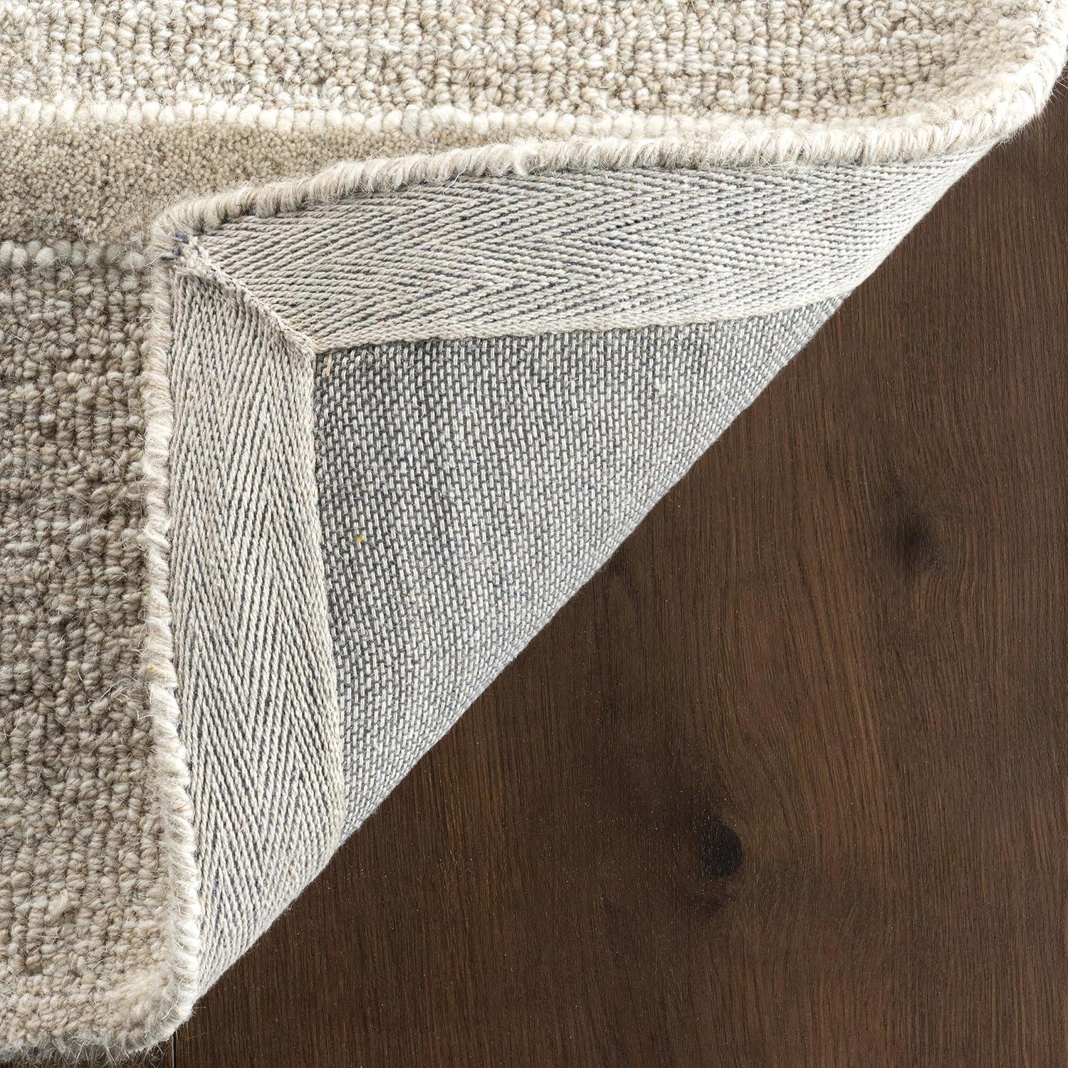 Nuloom Aerith Contemporary Geometric Indoor Area Rug, 5' x 8', Beige