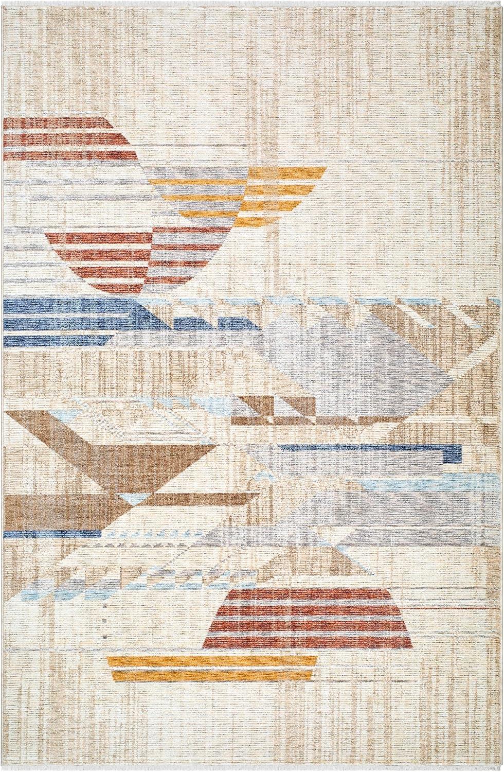 Frank Lloyd Wright Foundation x Livabliss Usonia Abstract Indoor Rug