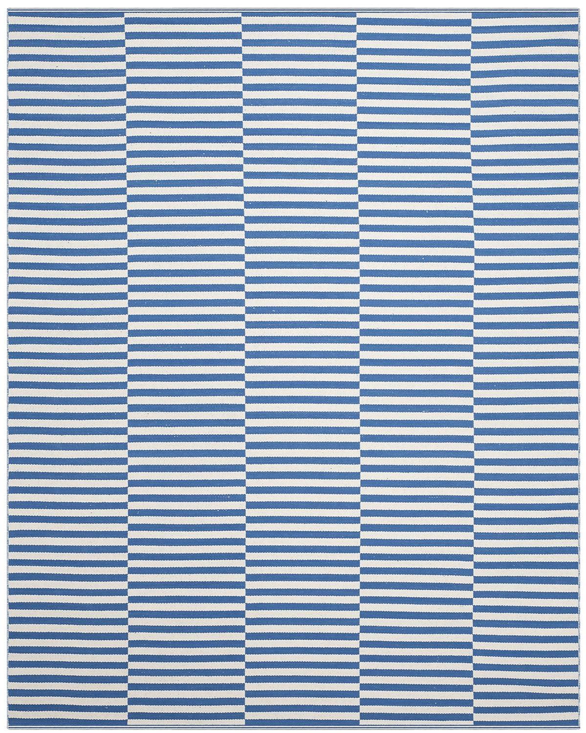 Montauk MTK715 Hand Woven Indoor Area Rug - Ivory/Blue - 8'x10' - Safavieh