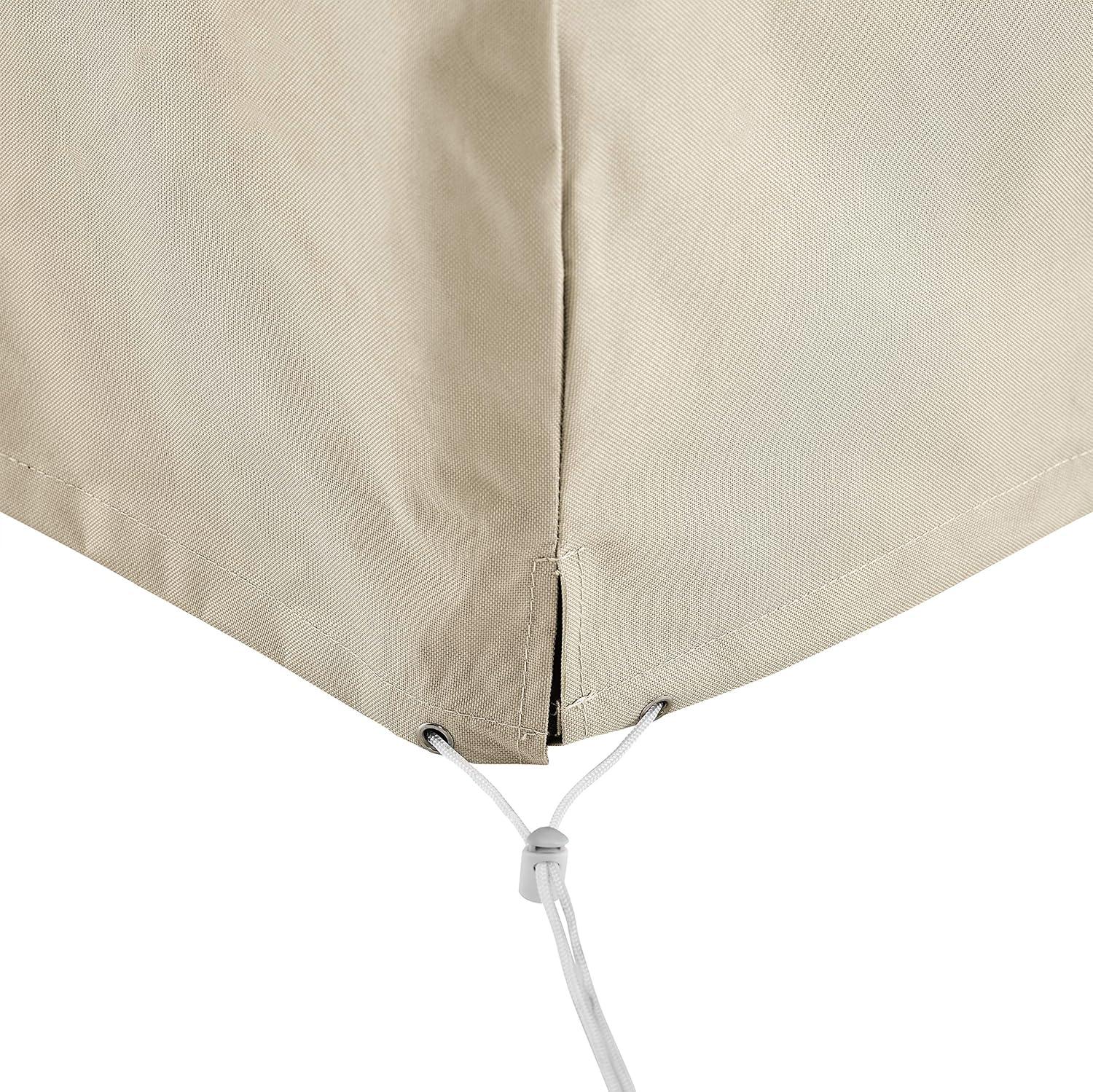 Crosley 4pc Furniture Cover Set: Vinyl Protective Covers for Outdoor Seating, Waterproof & Scratch-Resistant