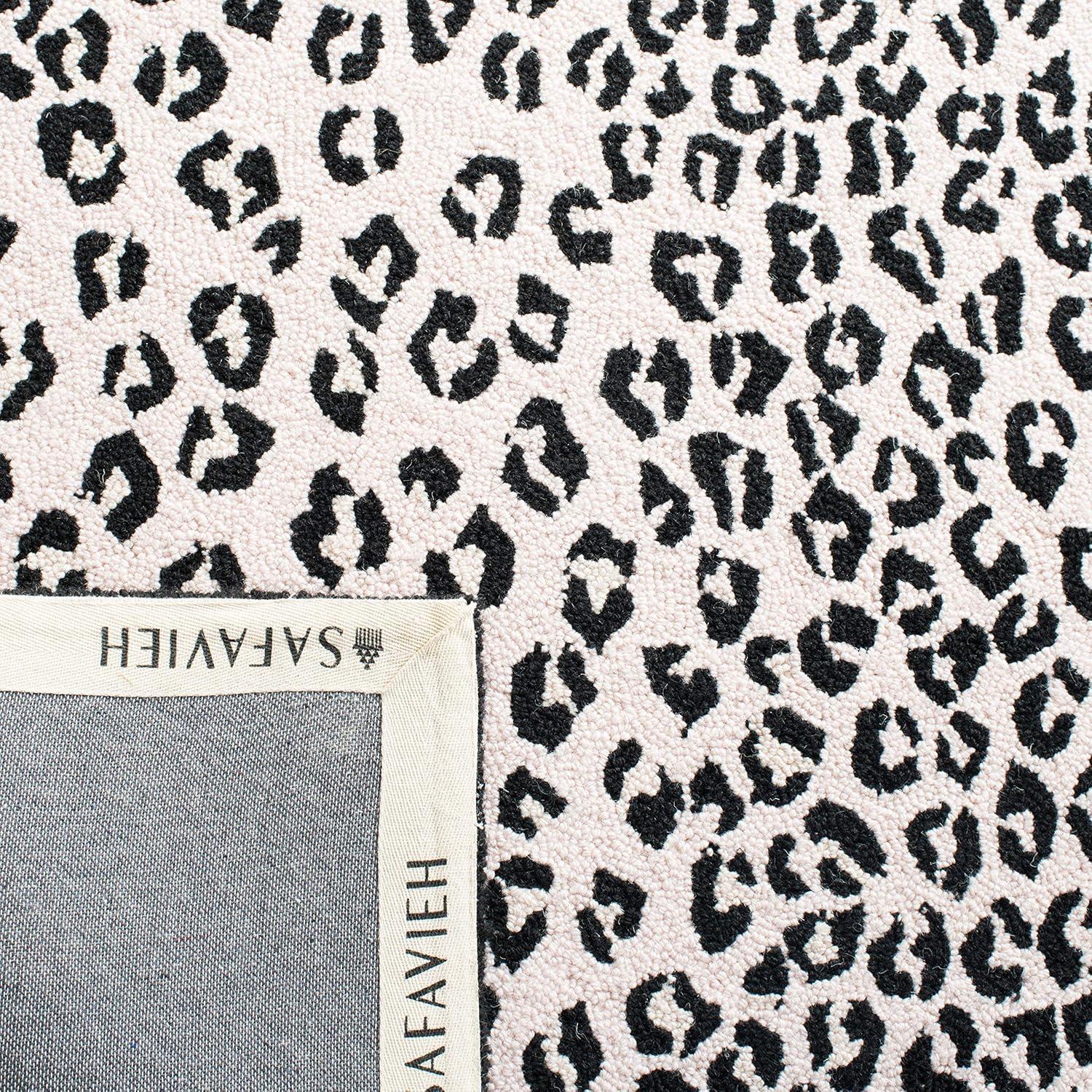 Martha Stewart Rugs Chelsea Hand Hooked Wool Animal Print Rug