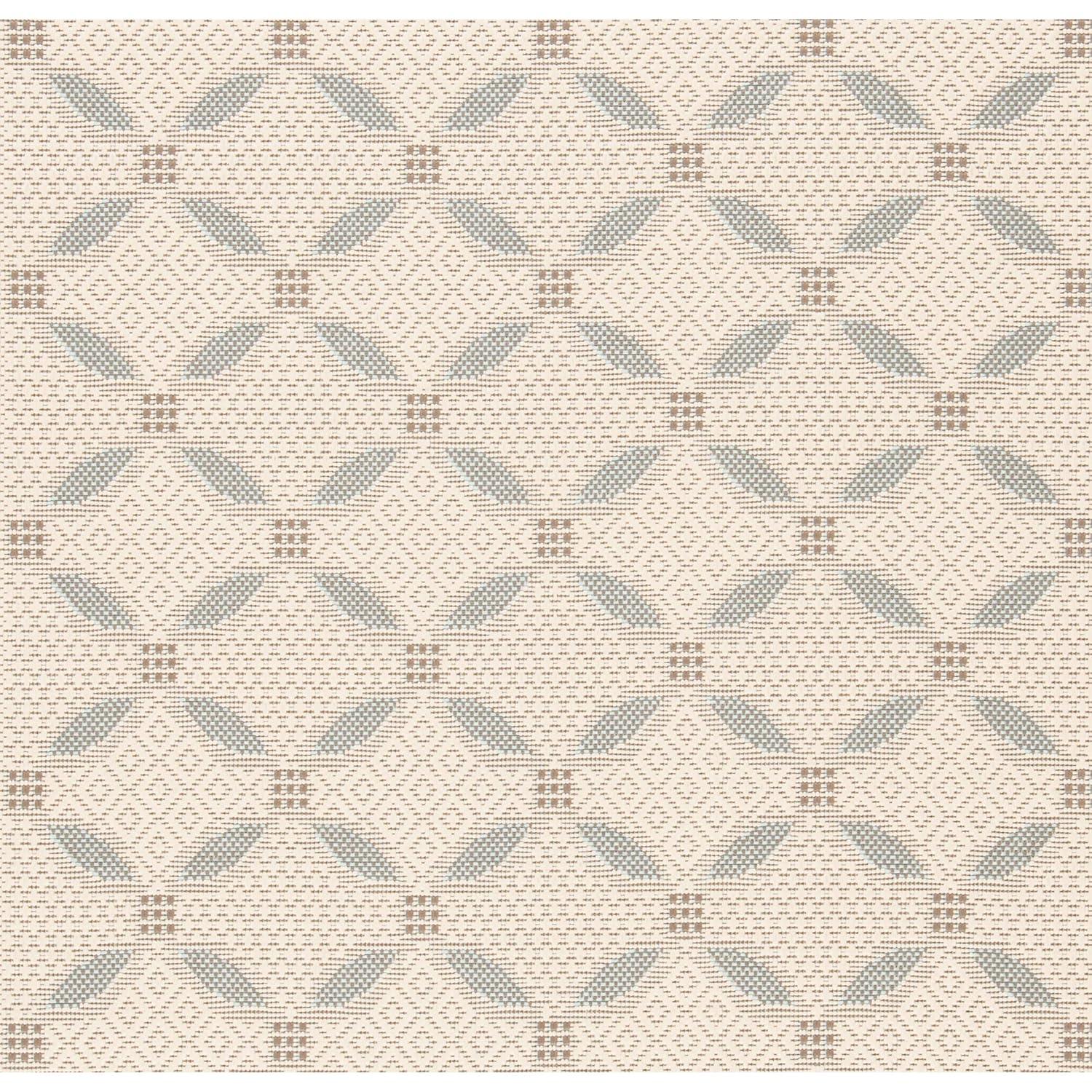 Courtyard CY7107 Power Loomed Indoor/Outdoor Area Rug - Beige/Dark Beig - 5'3"x7'7" - Safavieh.