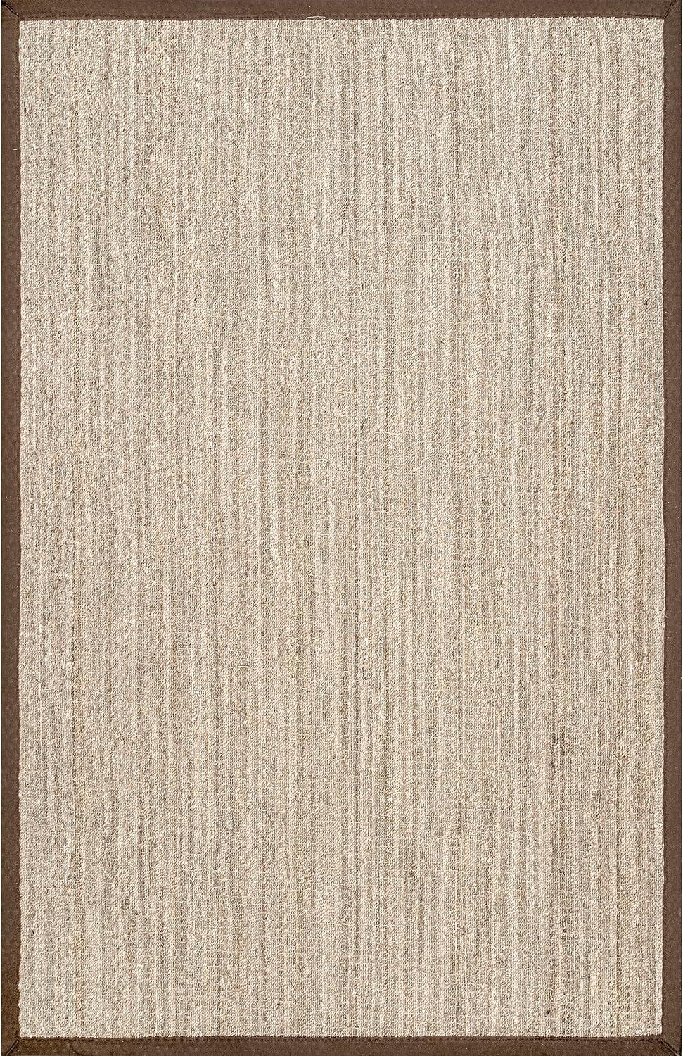 nuLOOM Elijah Farmhouse Seagrass Area Rug, 9' x 12', Brown