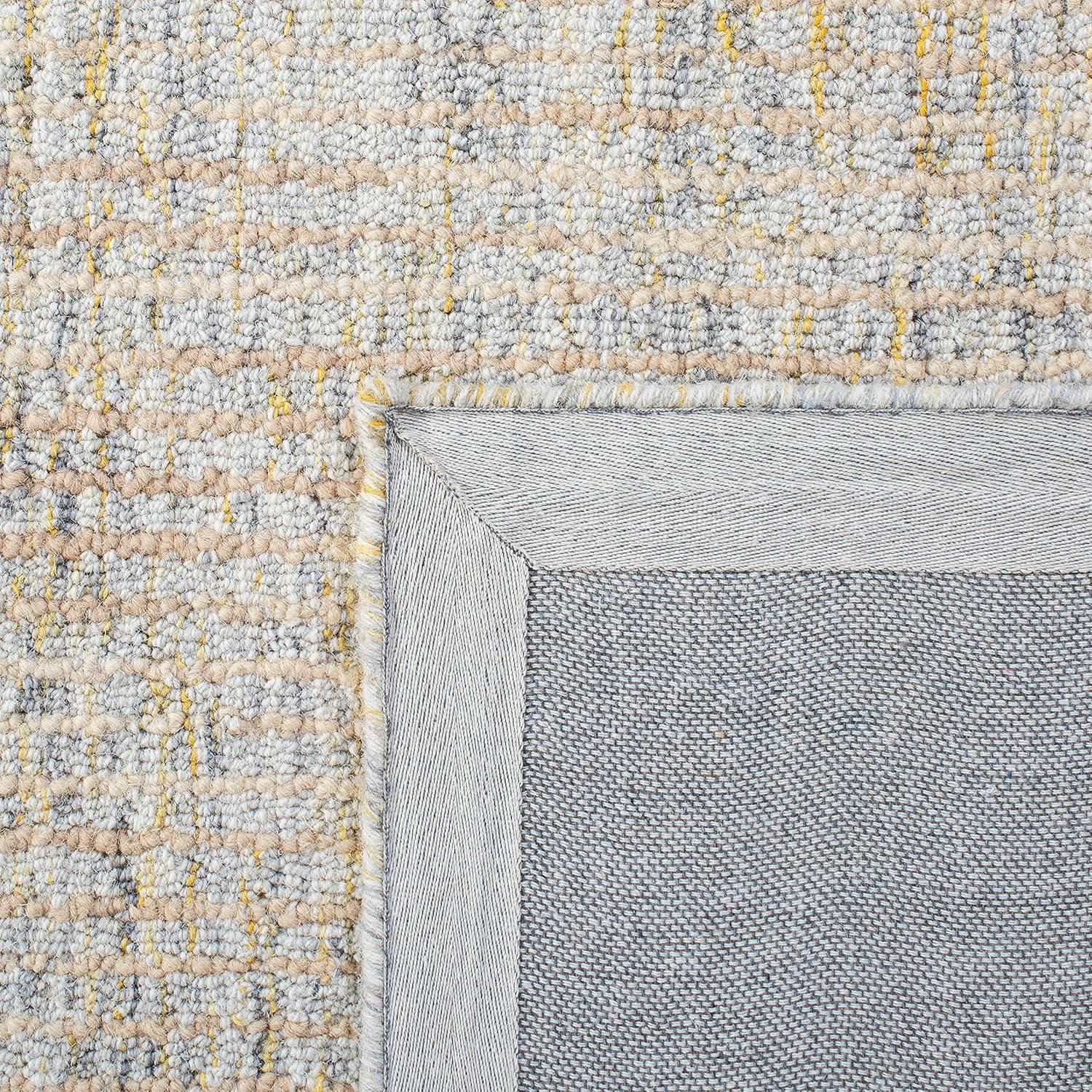 Metro MET151 Hand Tufted Indoor Area Rug - Ivory/Blue - 8'x10' - Safavieh