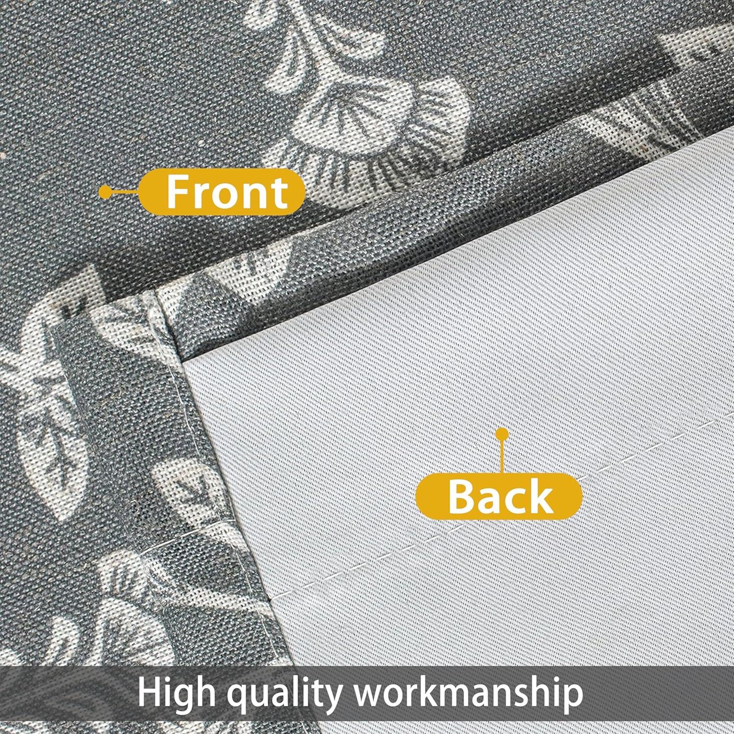 DriftAway Twyla Floral Tailored 52'' W Window Valance