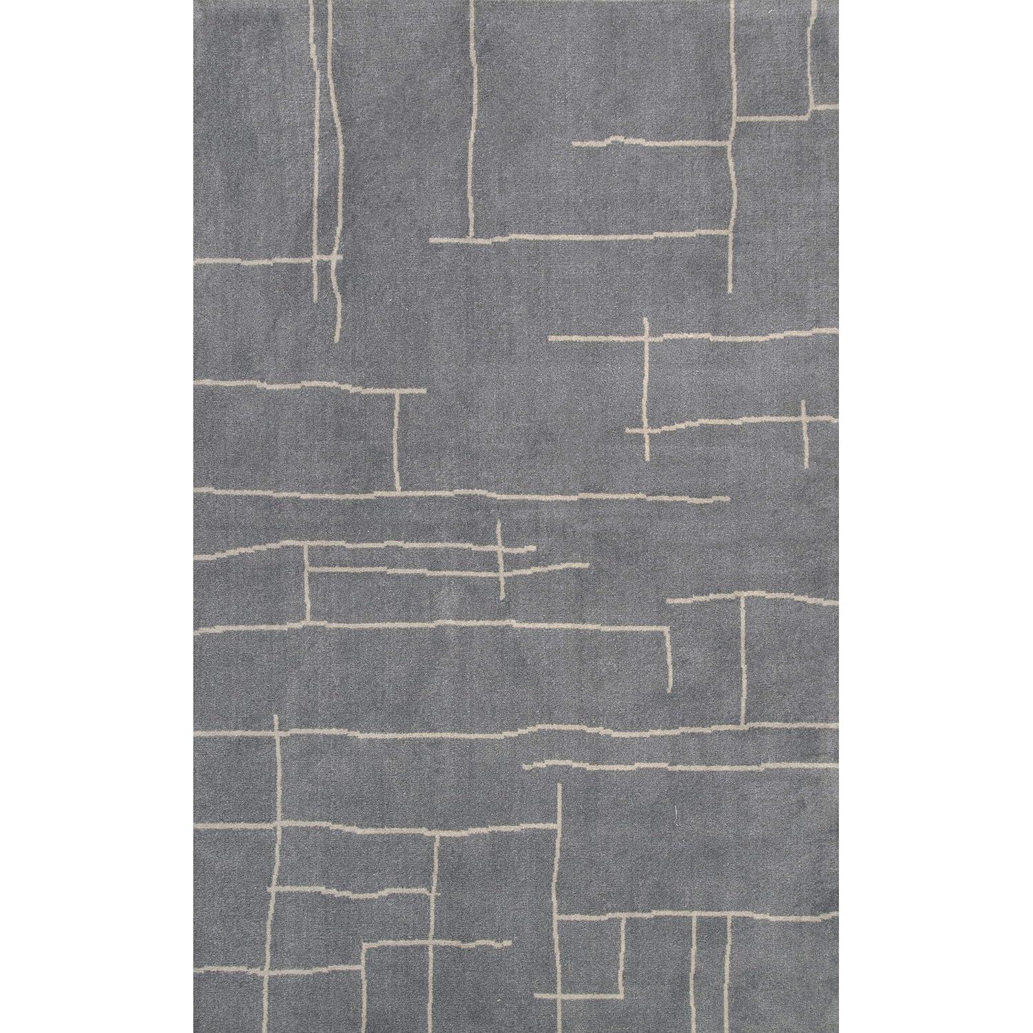 nuLOOM Abstract Vivian Runner Rug, 2' 6" x 8', Gray