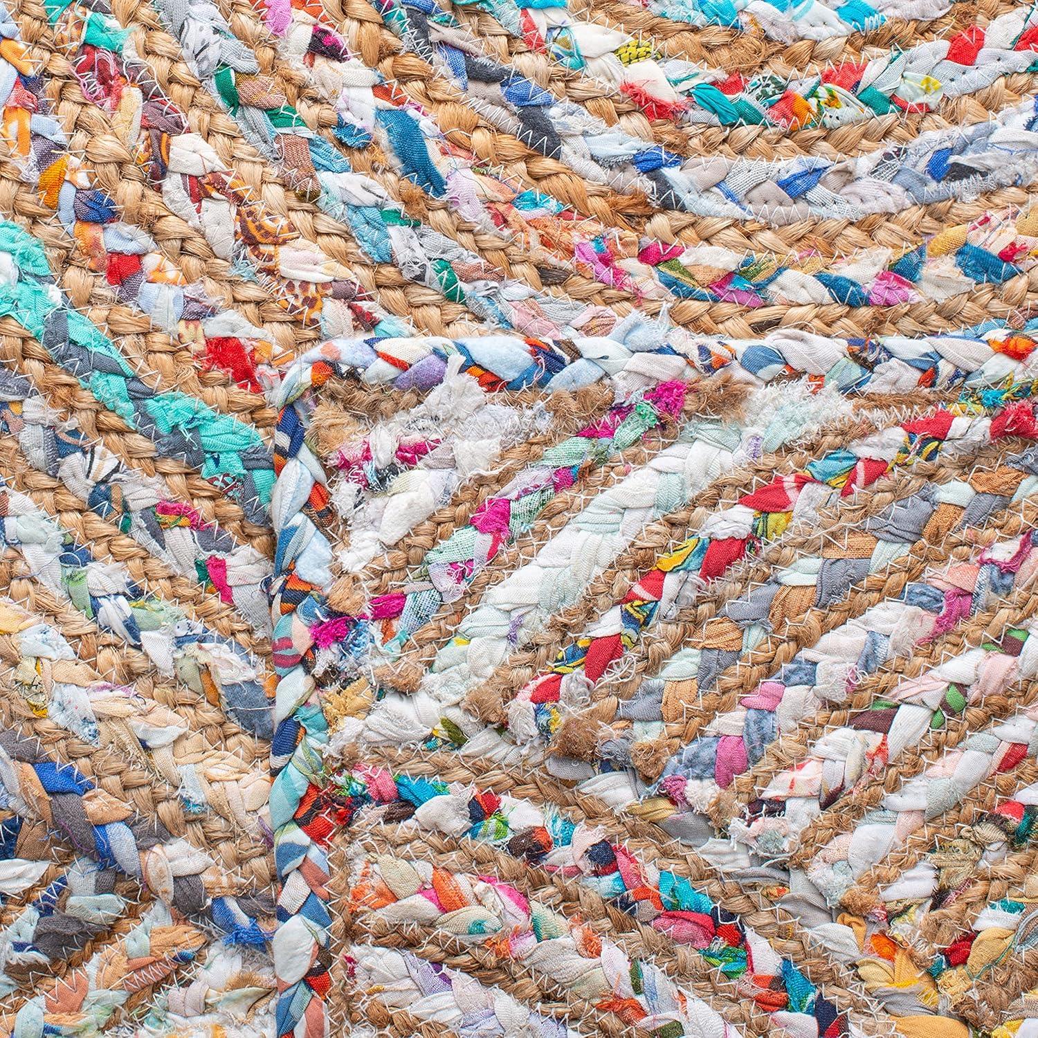 Cape Cod CAP202 Woven Indoor Area Rug - Beige/Multi - 2'x3' - Safavieh