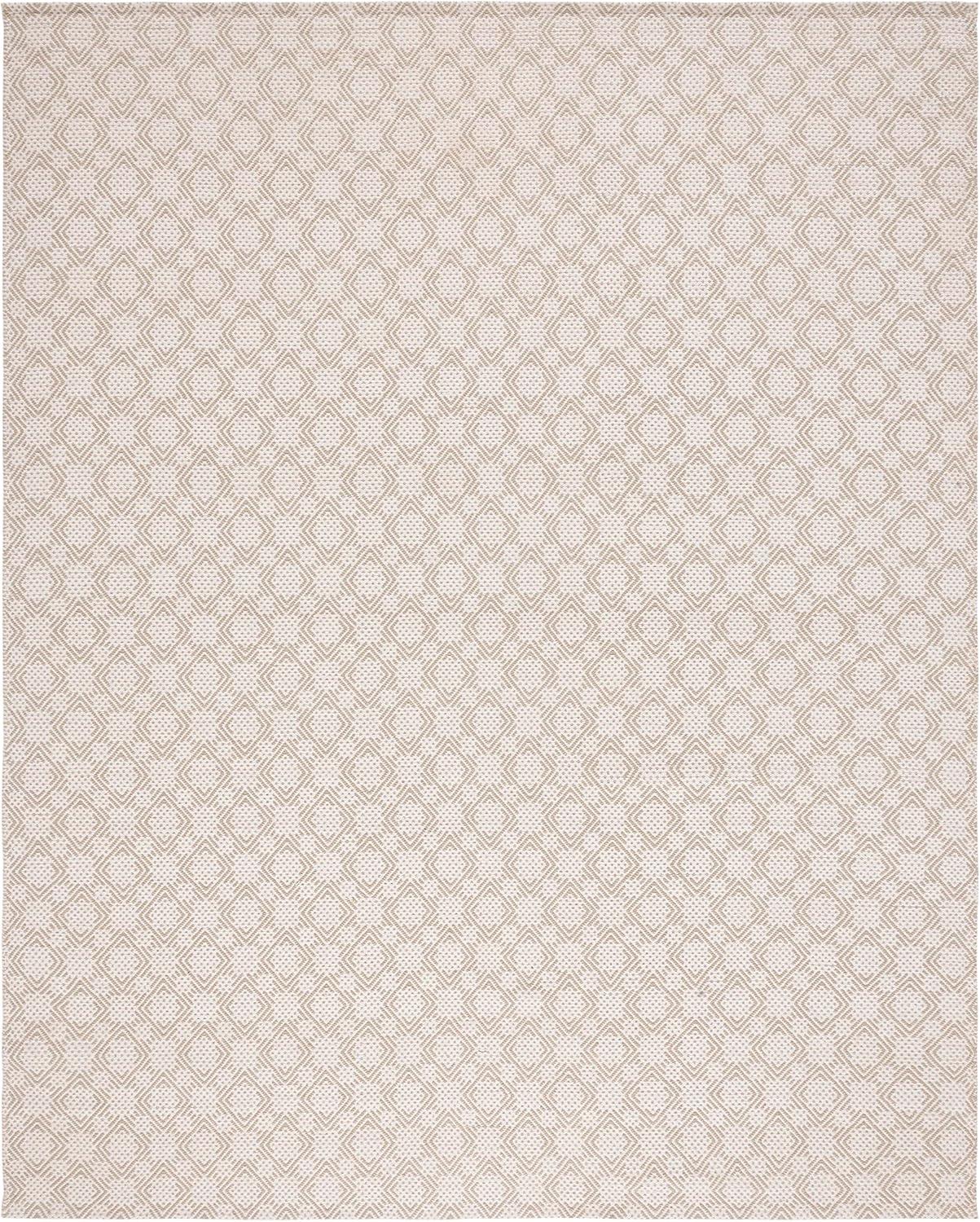 SAFAVIEH Cotton Kilim KLC222C Handwoven Beige / Ivory Rug