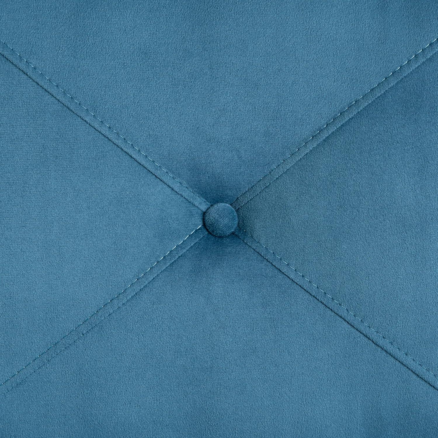 Lifestyle Solutions Harper Sofa Blue Velvet