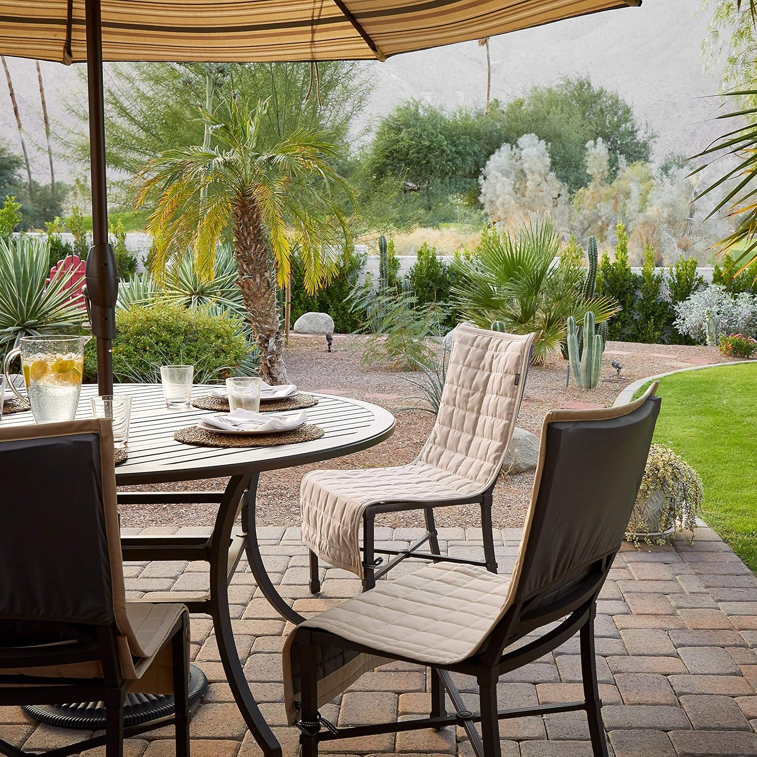 Ayvion Polyester Box Cushion Dining Chair Slipcover