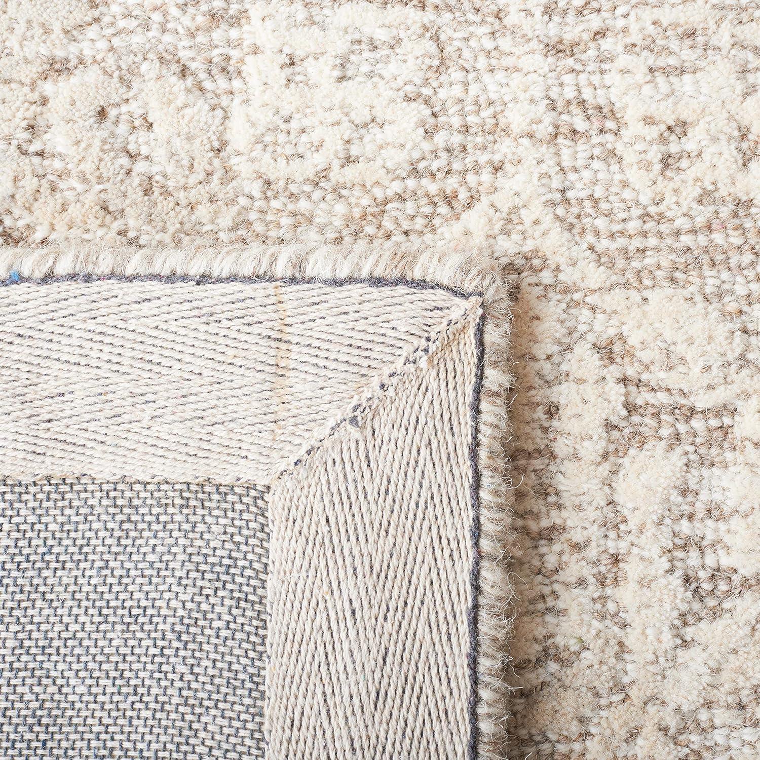 Metro MET905 Hand Tufted Area Rug - Natural/Ivory - 8'x10' - Safavieh.