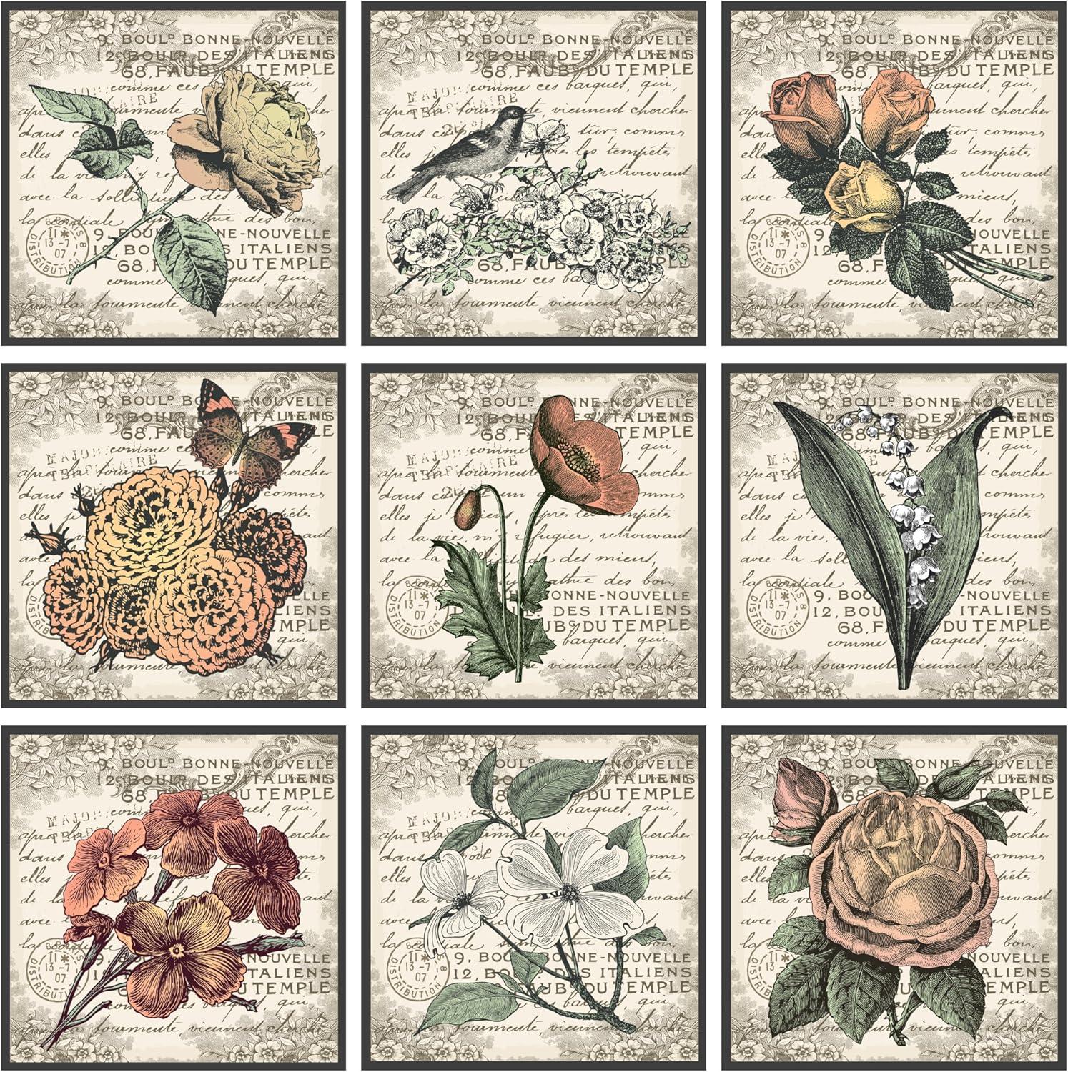 Firebaugh " French Botanical Illustrations " by In House Art 9 - Pieces