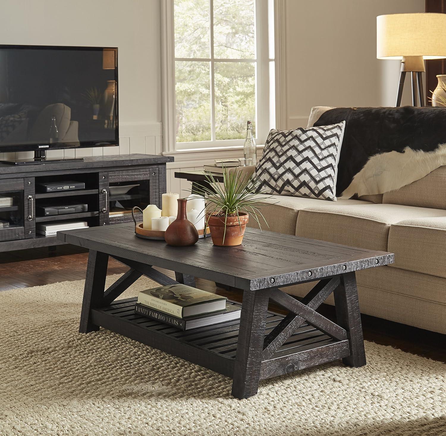 Modus Yosemite Solid Wood Coffee Table in Cafe