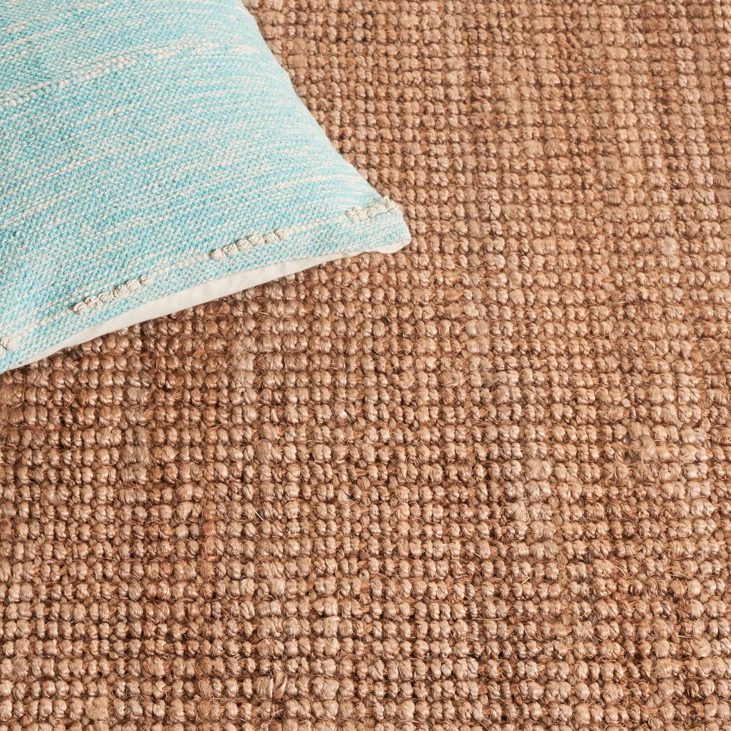 Safavieh  Handmade Natural Fiber Nineke Casual Jute Rug 3' x 3' Square - Natural