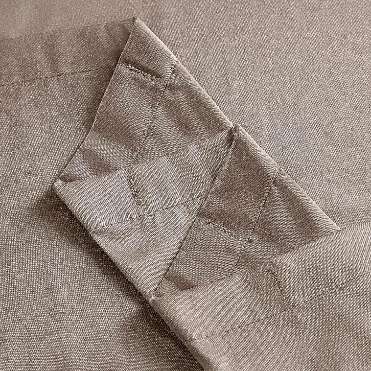 Madison Park Laurel Tufted Semi-Sheer Shower Curtain