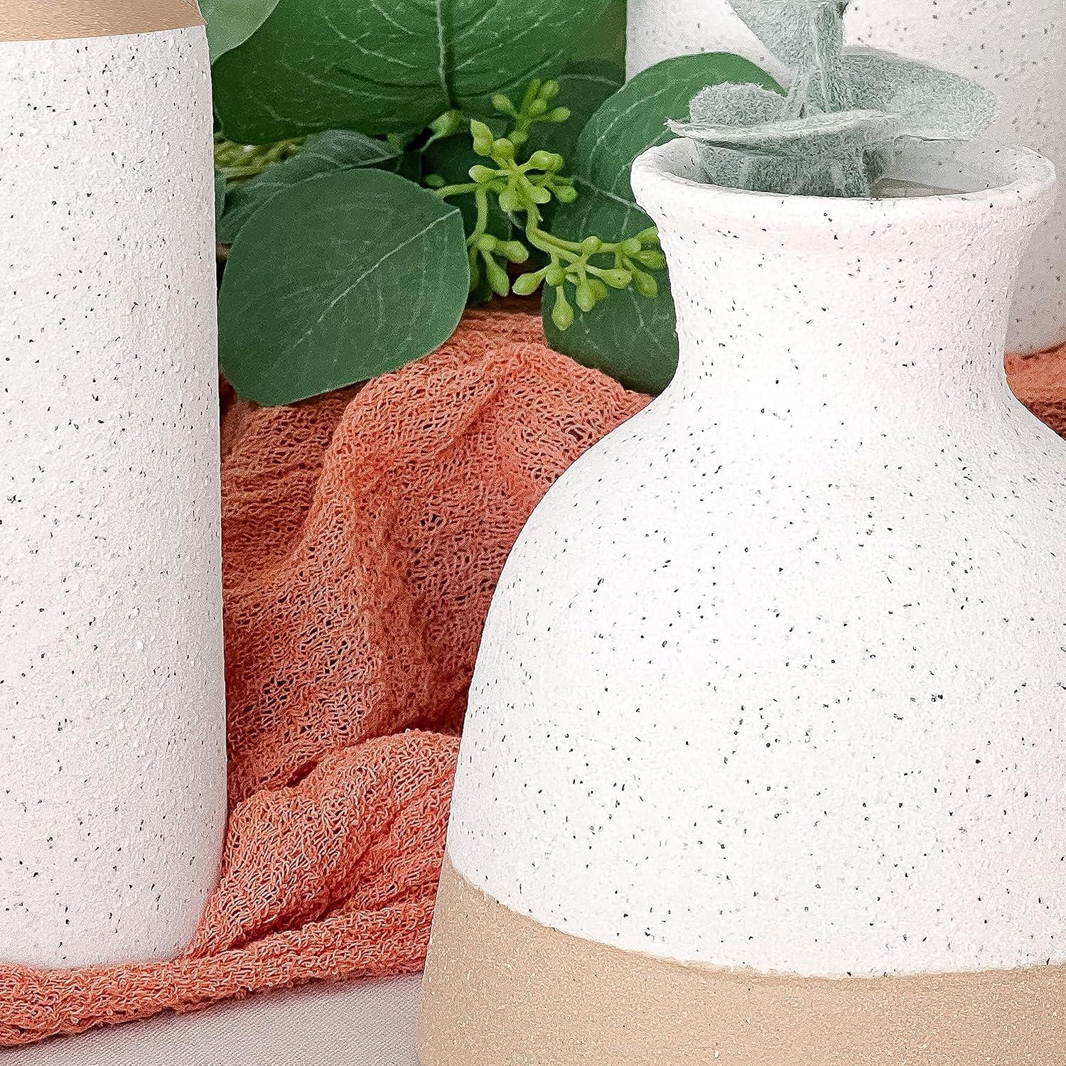 Kate Aspen Modern Farmhouse Vase (Set of 3) | 23276NA