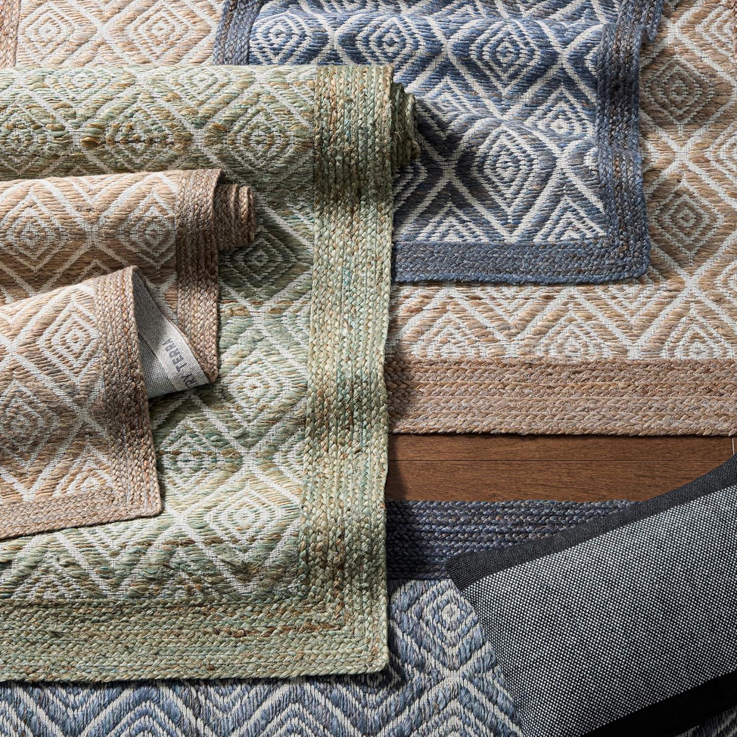 Town & Country Terra Nalani Textured Diamond Olive Green