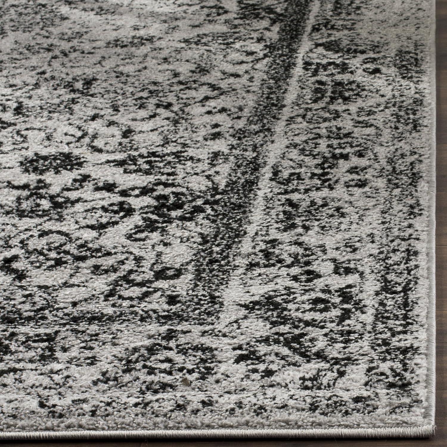 Adirondack ADR109 Machine Made Indoor Area Rug - Grey/Black - 8'x10' - Safavieh