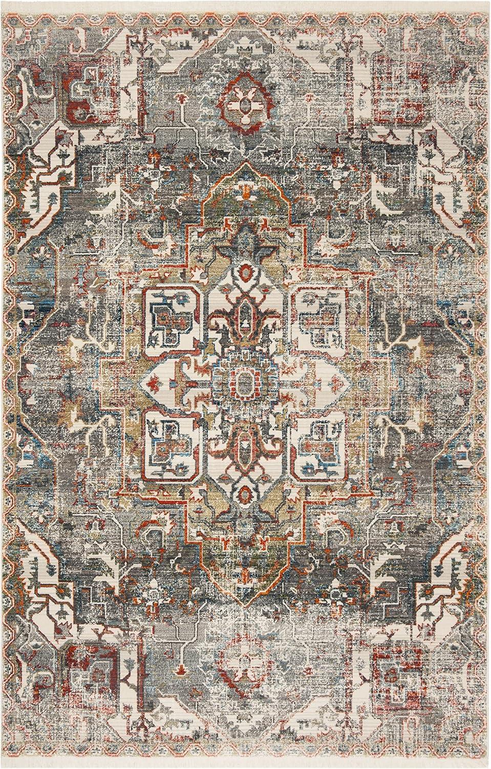 Vintage Persian VTP475 Power Loomed Indoor Area Rug  - Safavieh