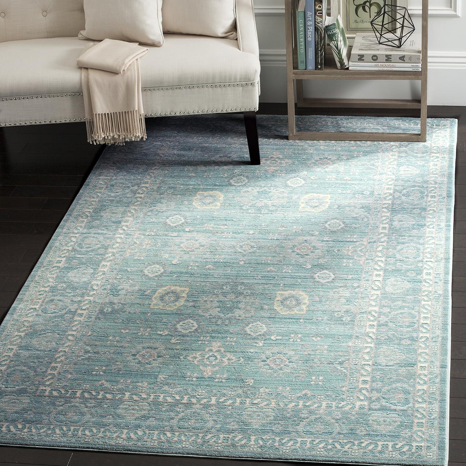 Valencia VAL110 Power Loomed Indoor Accent Rug - Alpine/Multi - 3'x5' - Safavieh.