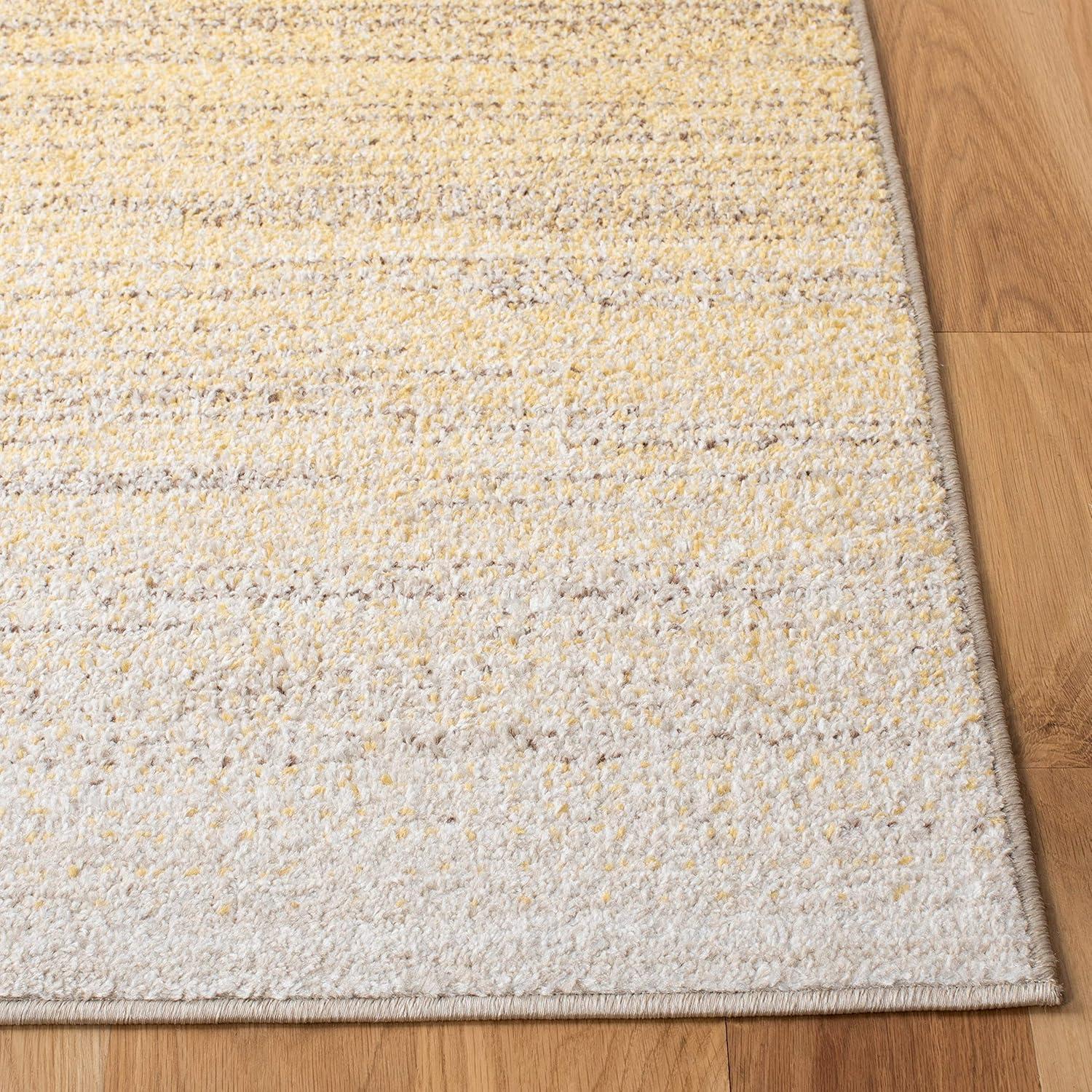 SAFAVIEH Adirondack Maris Abstract Runner Rug, Gold/Ivory, 2'6" x 12'