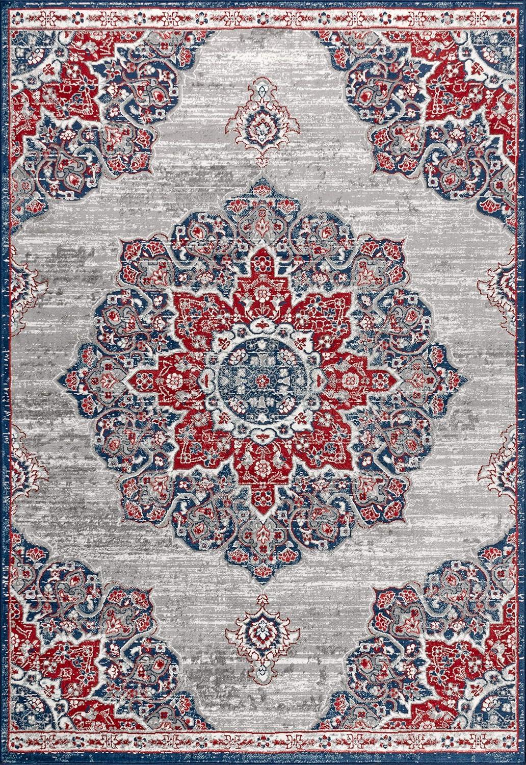 Modern Persian Vintage Moroccan Medallion Runner Rug - JONATHAN Y