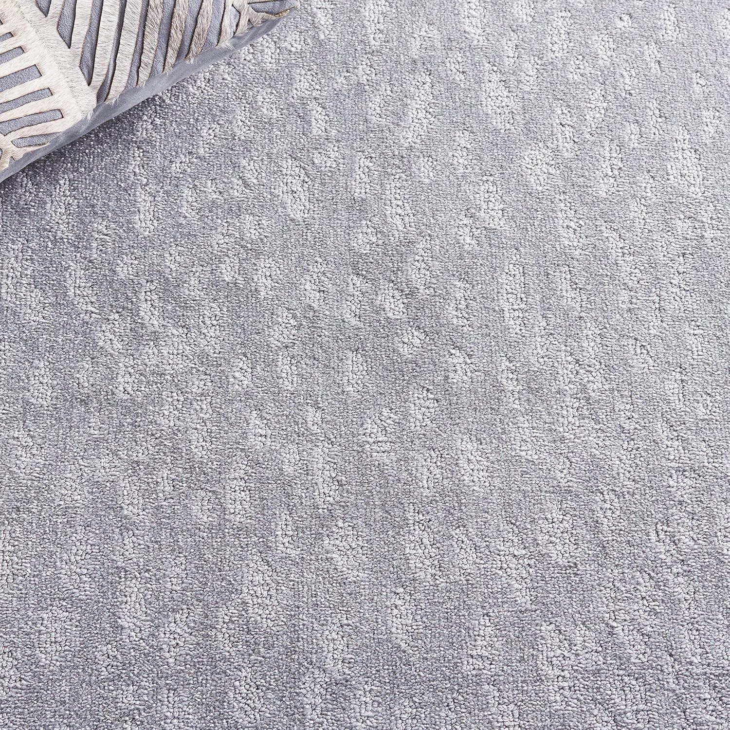 Pattern and Solid PNS408 Power Loomed Area Rug - Grey - 8'x10' - Safavieh.