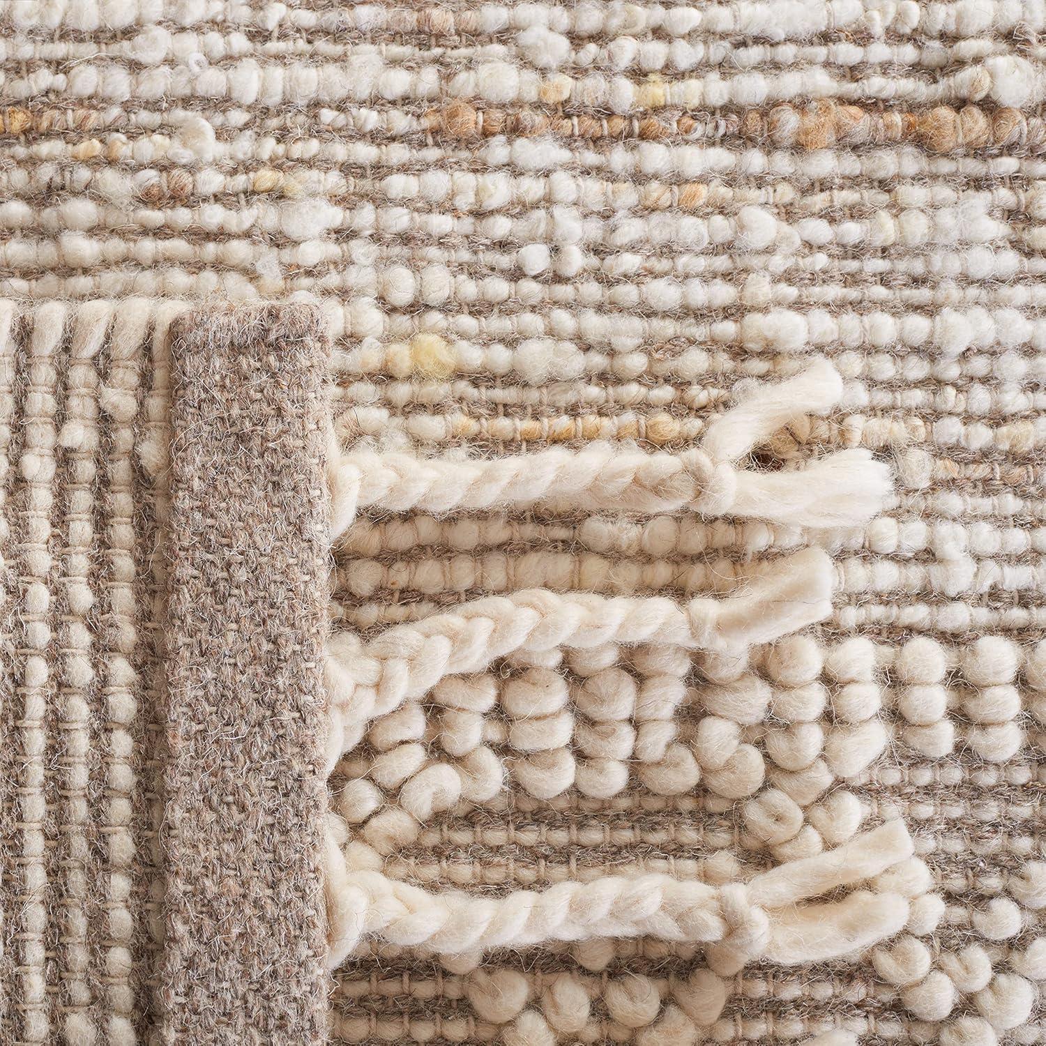 Natura NAT295 Hand Woven Indoor Accent Rug - Ivory/Beige - 3'x5' - Safavieh