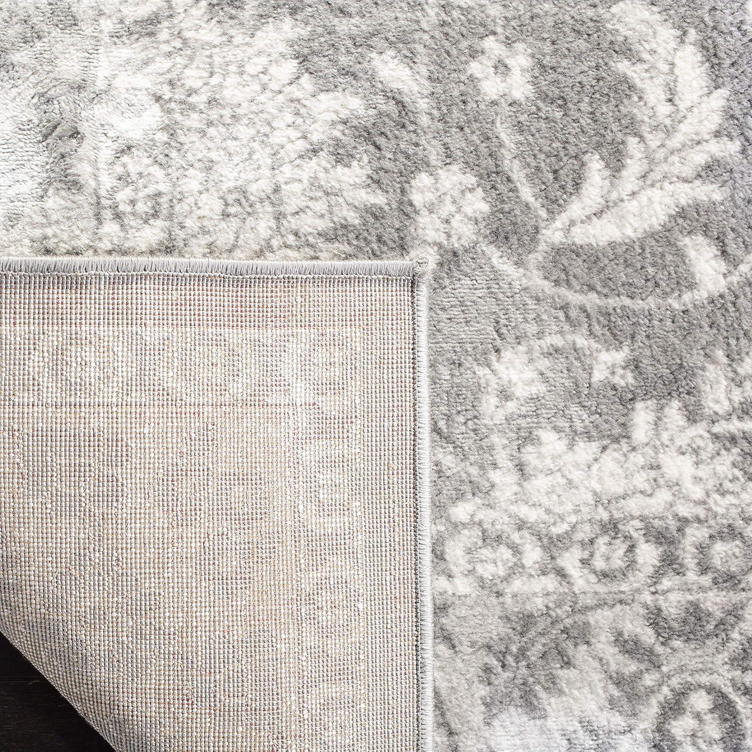 SAFAVIEH Brentwood Shannen Traditional Area Rug, 12' x 18', Cream/Grey