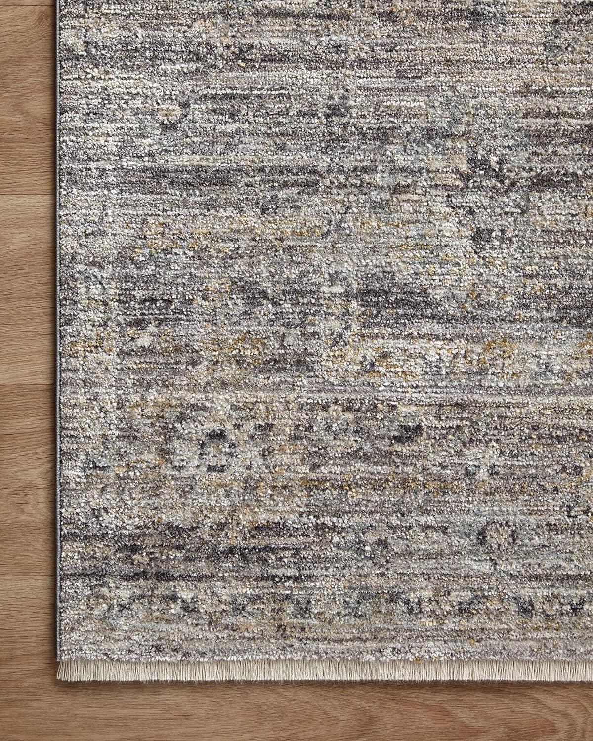 Jean Stoffer x Loloi Katherine Graphite / Jade Area Rug