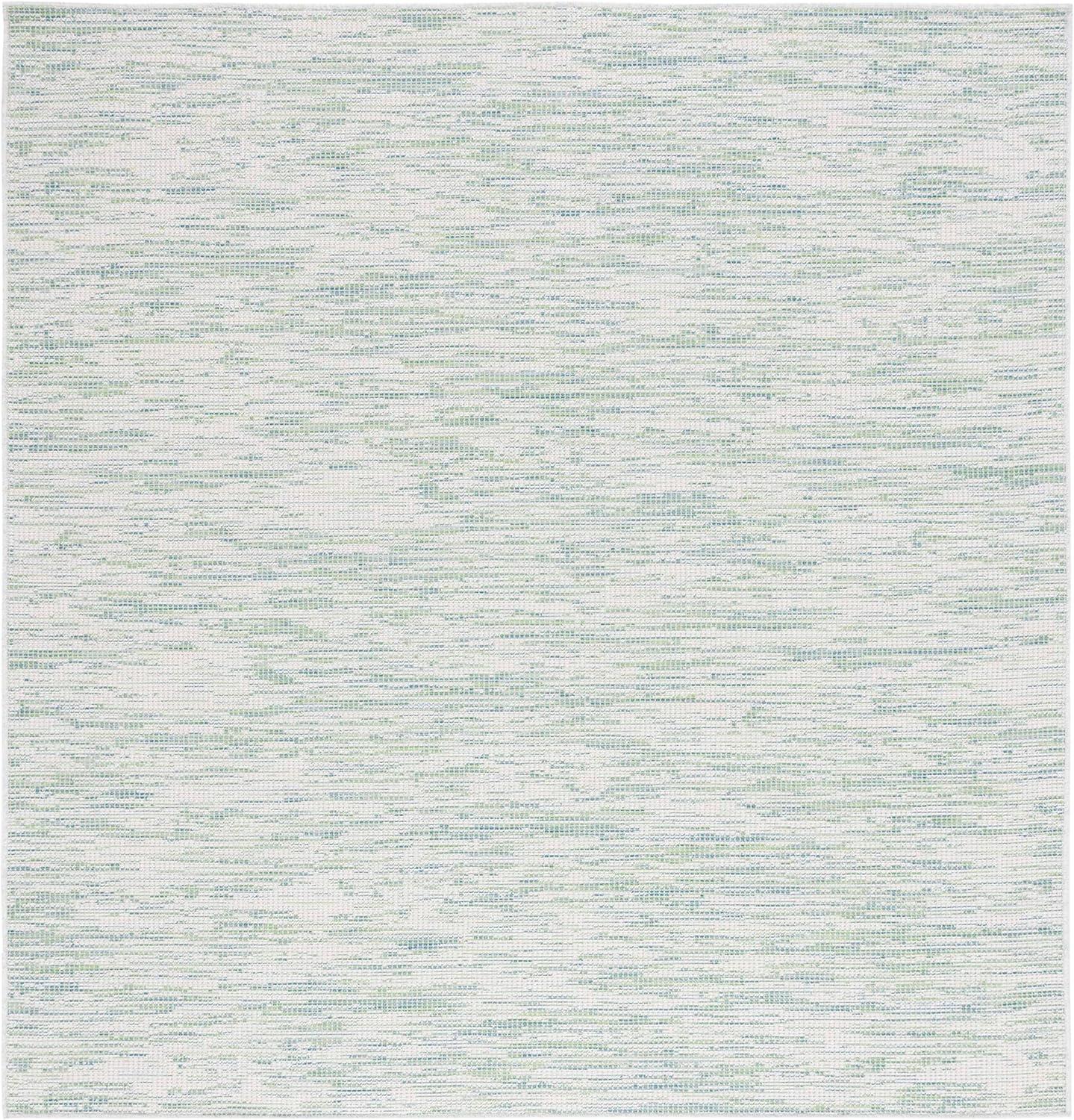 Hampton Green Square Wool and Synthetic Area Rug