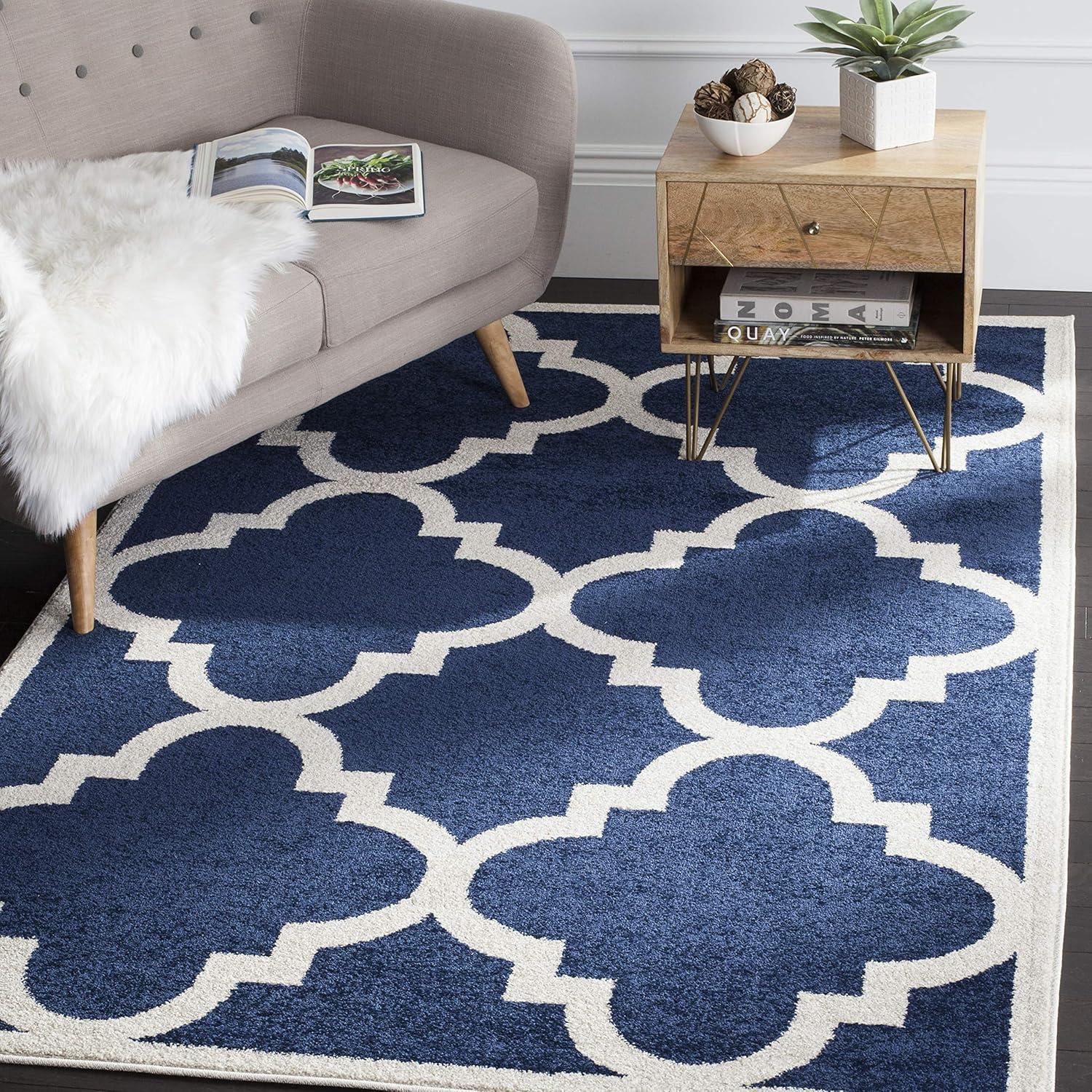 Amherst AMT423 Power Loomed Area Rug  - Safavieh