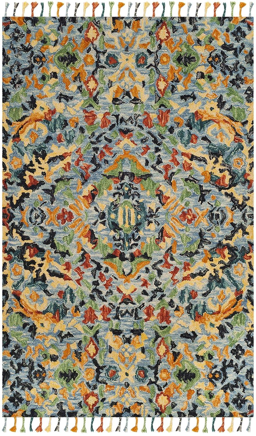 Safavieh Hand Tufted Wool;Cotton Abstract Indoor Rug