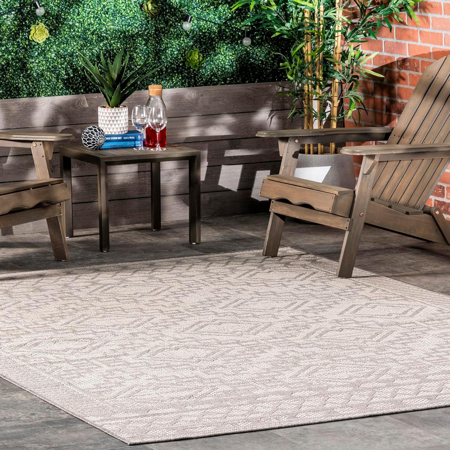 nuLOOM Cari Moroccan Global Indoor and Outdoor Area Rug