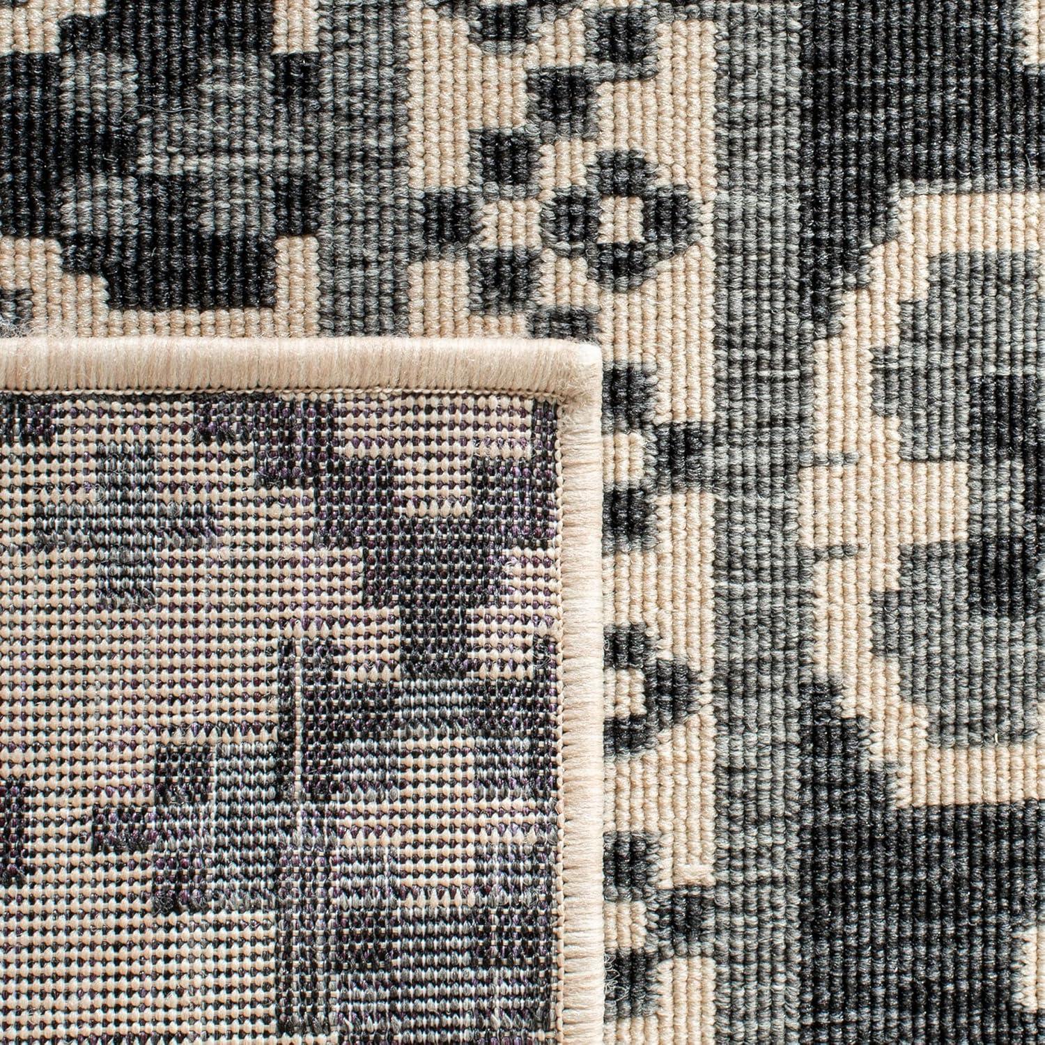 Veranda VER097 Power Loomed Indoor and Outdoor Area Rug - Green/Terracotta - 5'3"x7'7" - Safavieh.