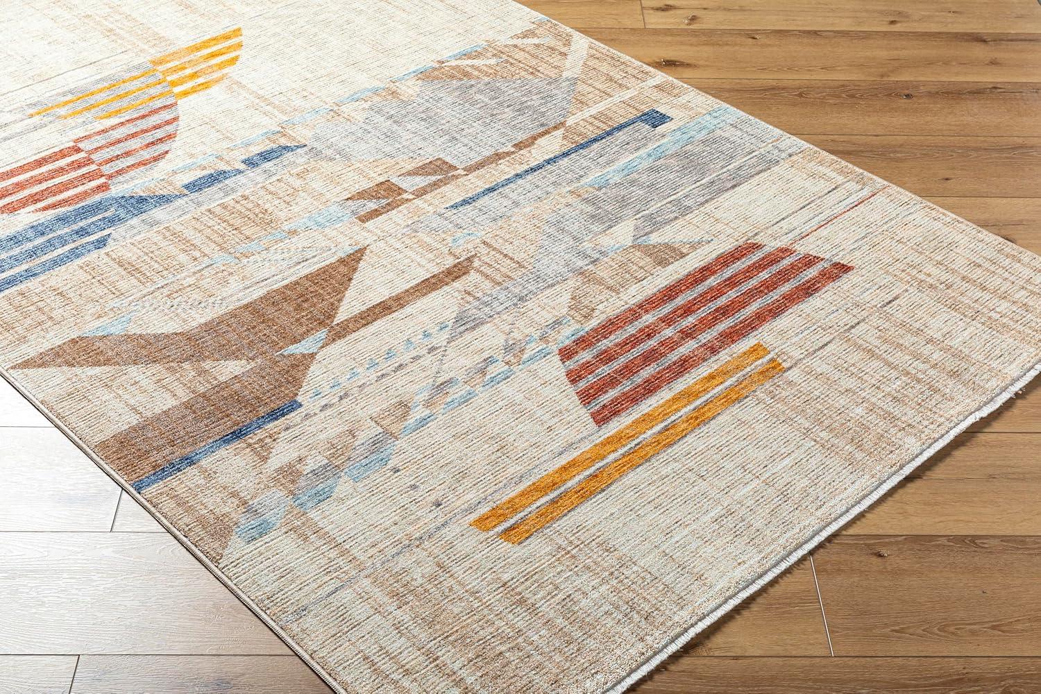 Frank Lloyd Wright Foundation x Livabliss Usonia Abstract Indoor Rug