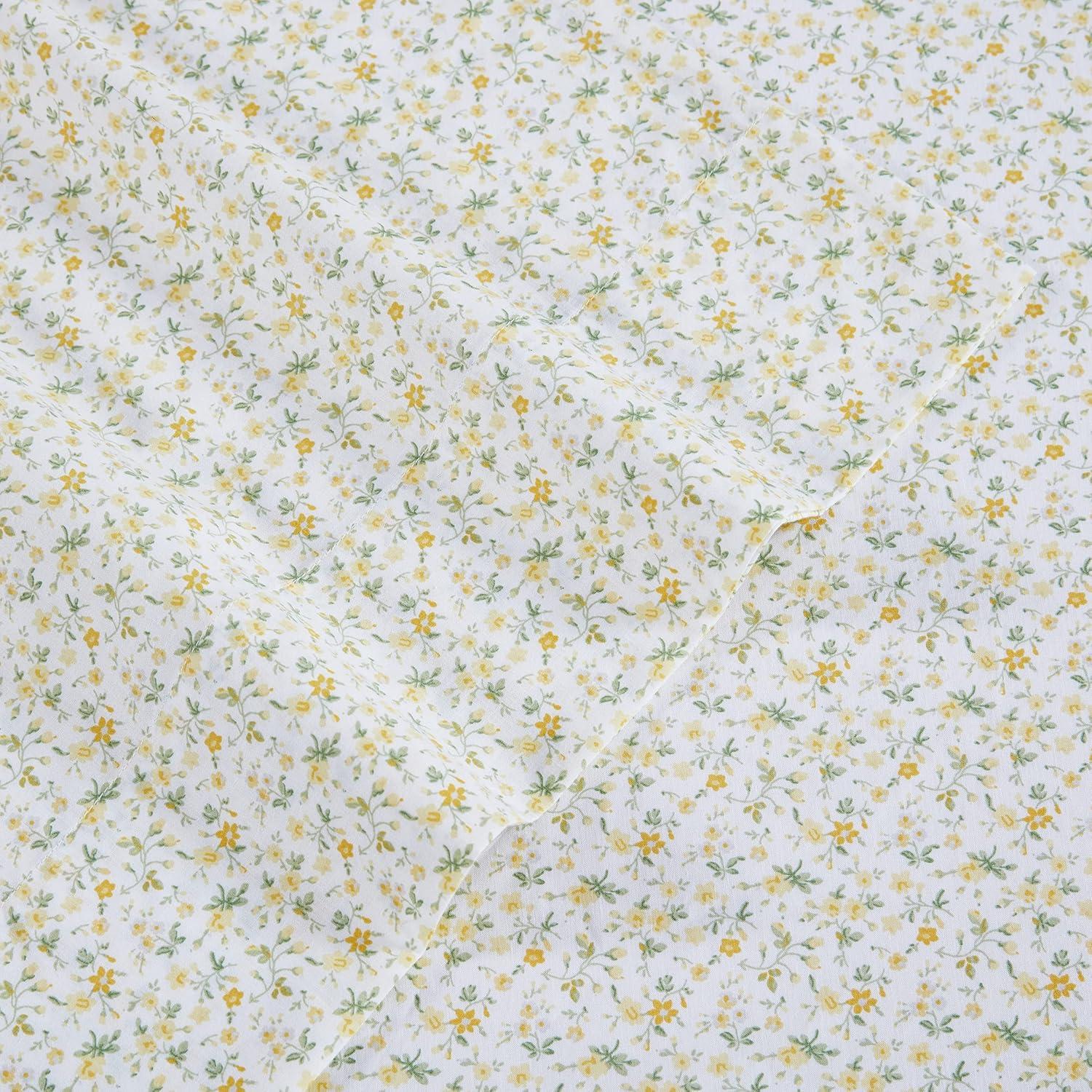 Laura Ashley Laura Ashley Printed Cotton Percale Sheet Set