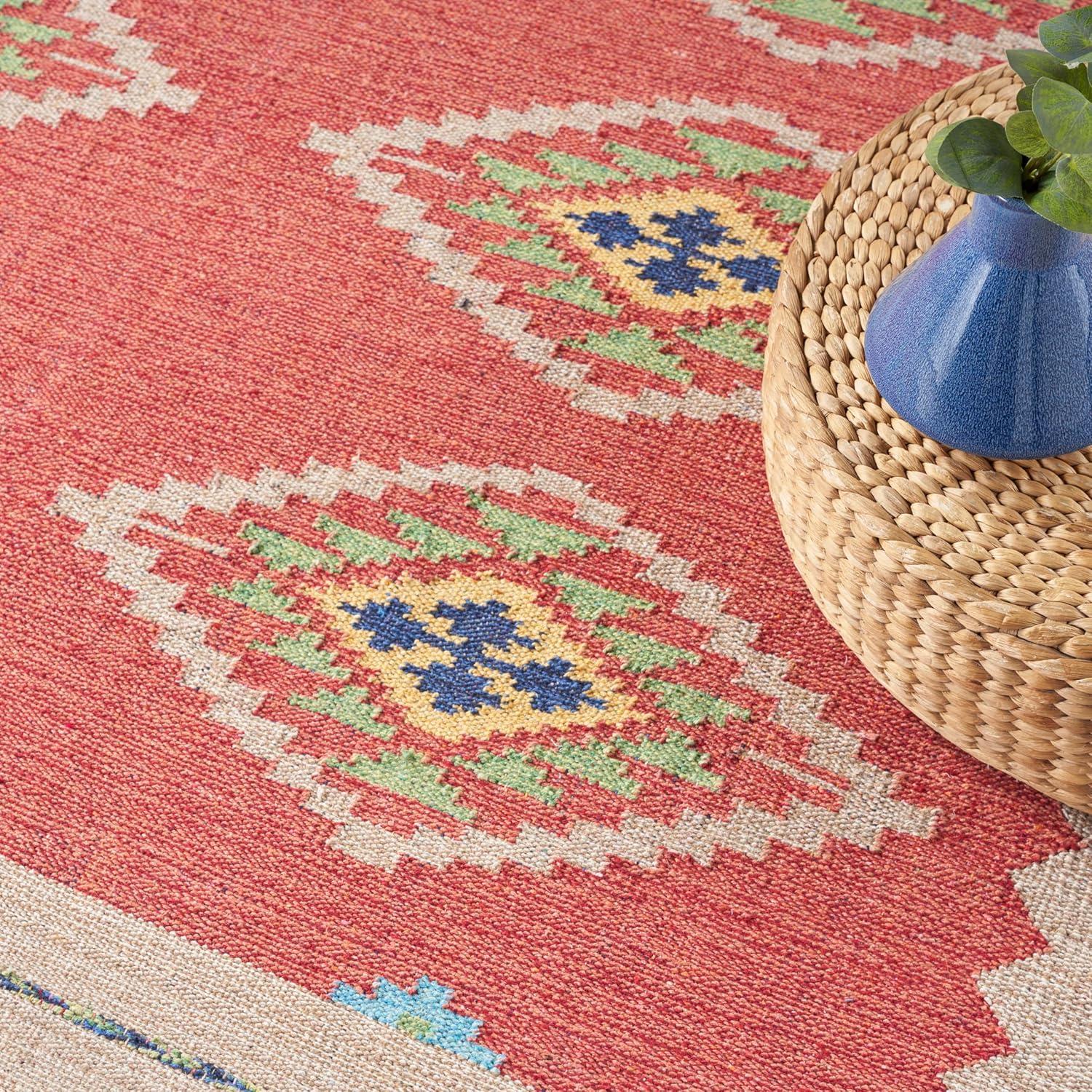 Nourison Baja Boho Geometric Southwestern Flatwoven Indoor Rug