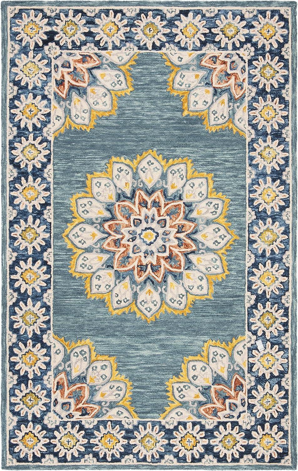 Blossom BLM902 Hand Tufted Area Rug  - Safavieh