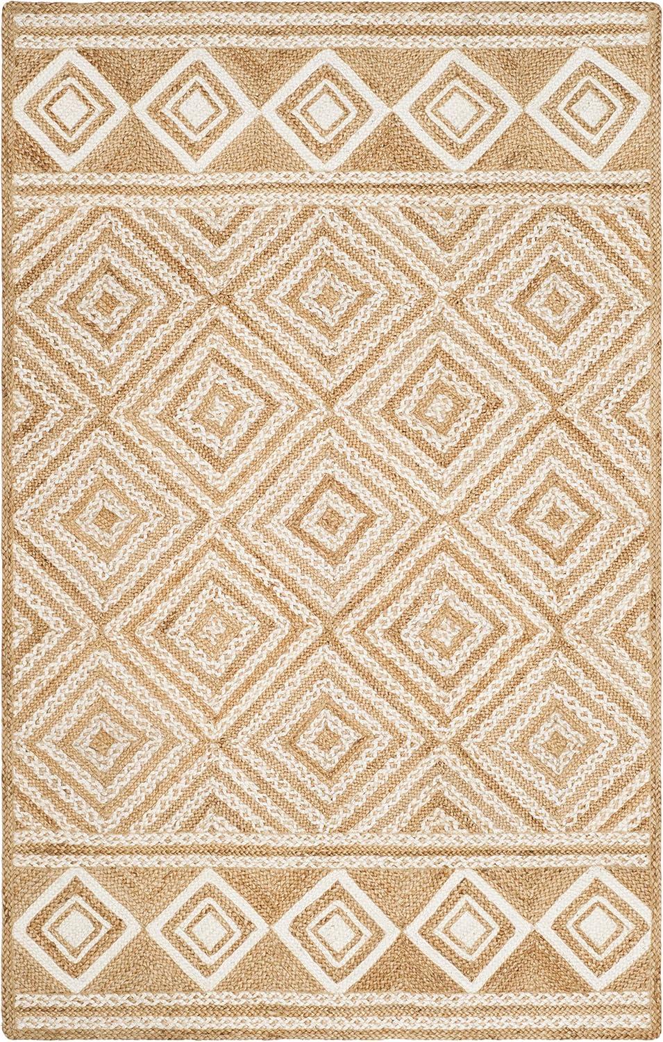 Natural Fiber NF880 Hand Woven Area Rug  - Safavieh