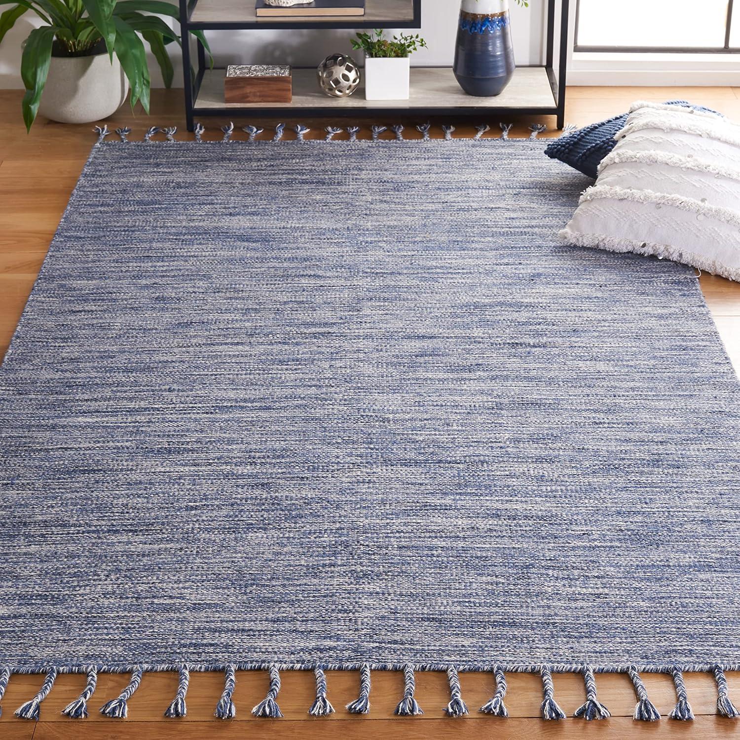 Dhurries DHU801 Hand Loomed Area Rug  - Safavieh