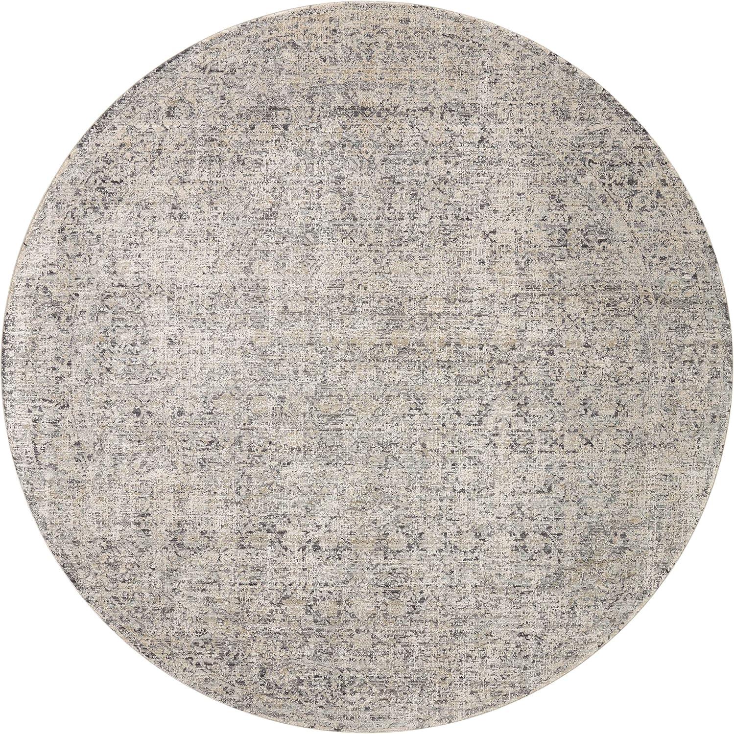 Stone and Mist Wool and Synthetic 5'-3" x 7'-9" Area Rug