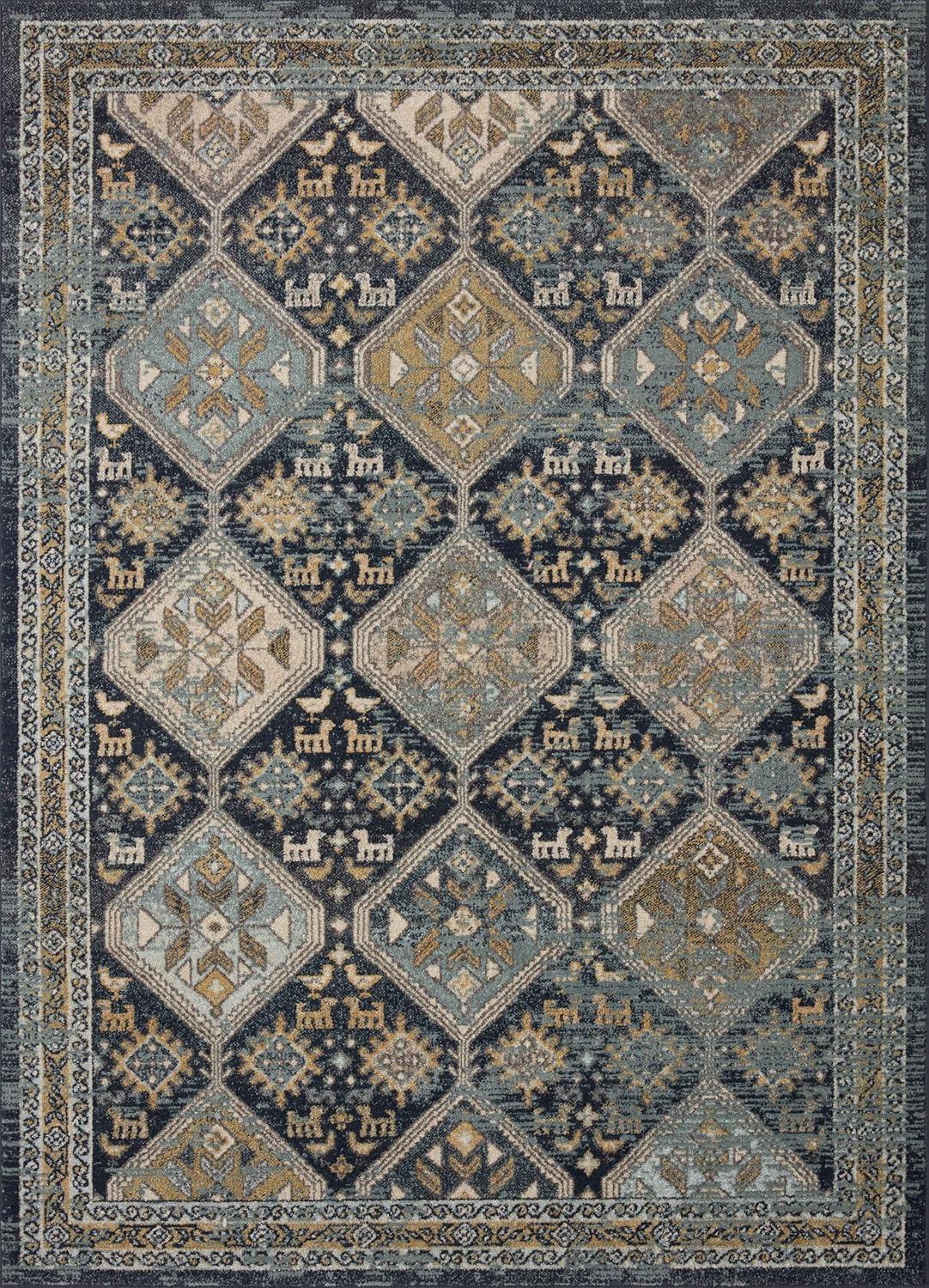 Loloi II Jocelyn Southwestern Navy / Blue Area Rug
