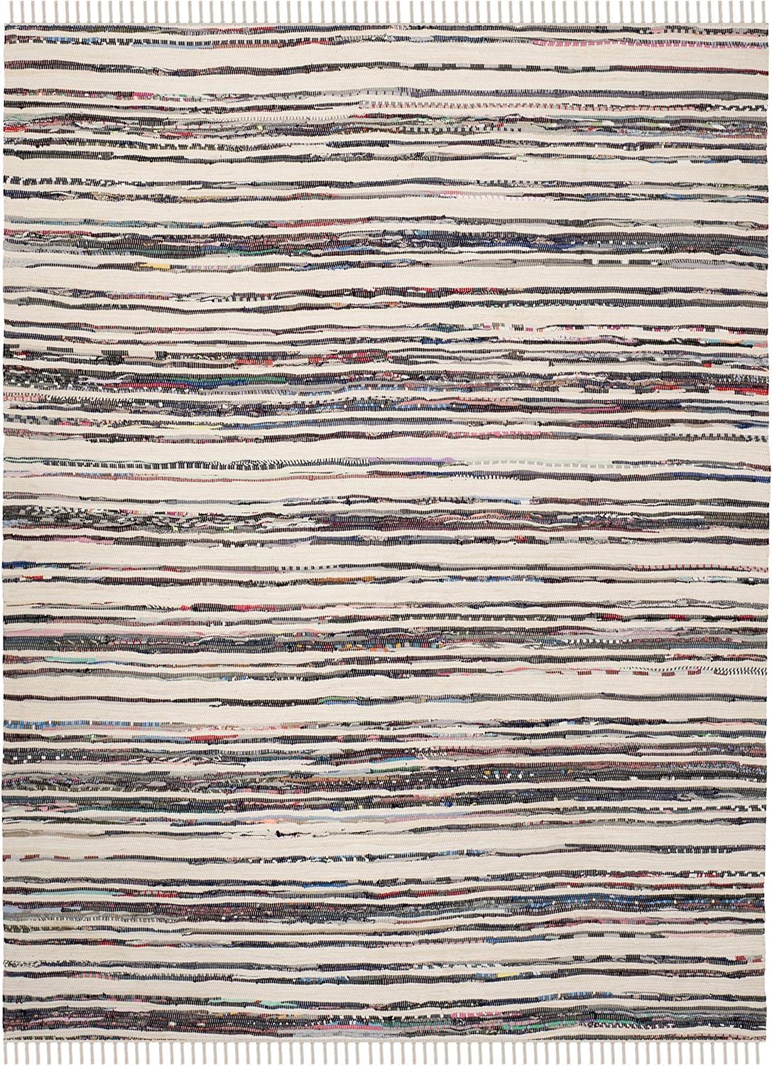 Rag Area Rug RAR126 Hand Woven Area Rug  - Safavieh